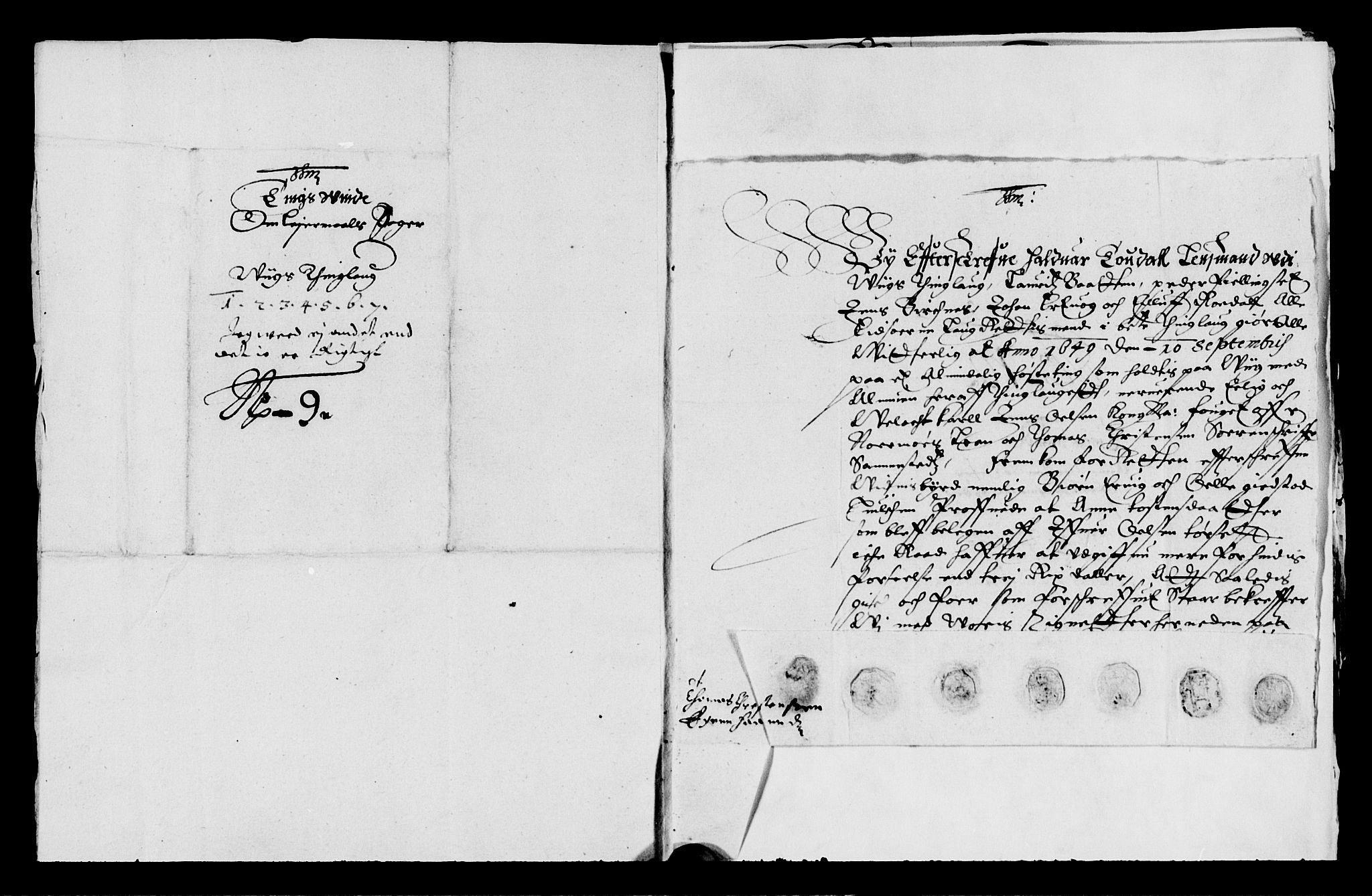 Rentekammeret inntil 1814, Reviderte regnskaper, Lensregnskaper, AV/RA-EA-5023/R/Rb/Rbw/L0094: Trondheim len, 1648-1650