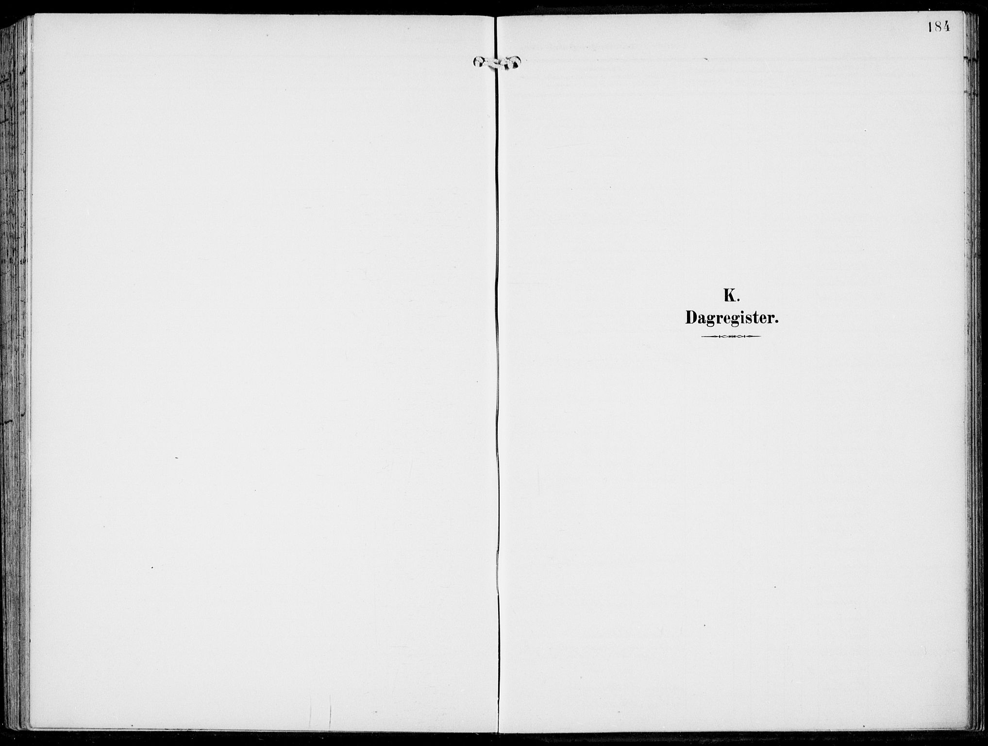 Haus sokneprestembete, SAB/A-75601/H/Haa: Parish register (official) no. B  2, 1899-1912, p. 184