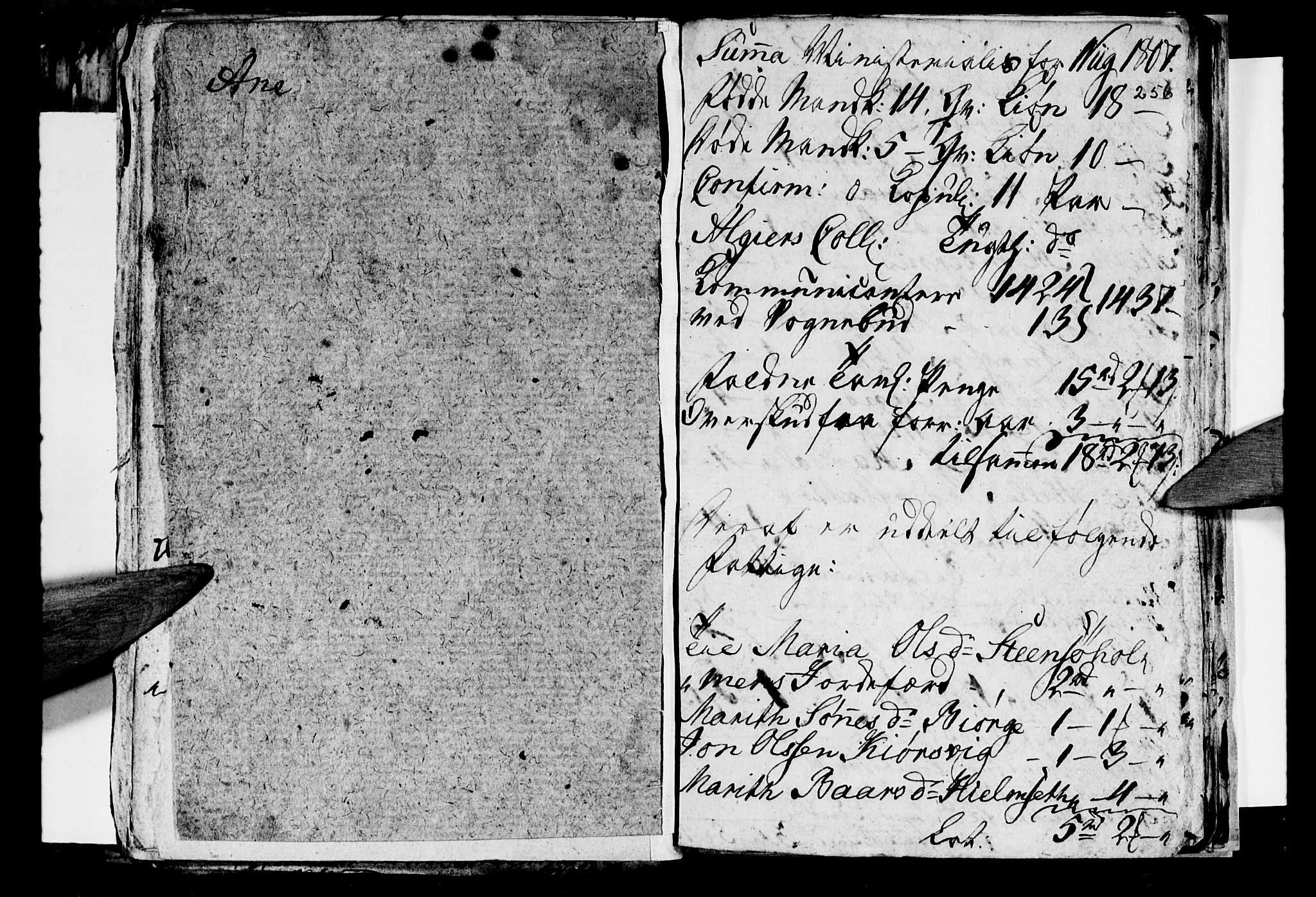 Ministerialprotokoller, klokkerbøker og fødselsregistre - Nordland, AV/SAT-A-1459/812/L0184: Parish register (copy) no. 812C02, 1793-1809, p. 256