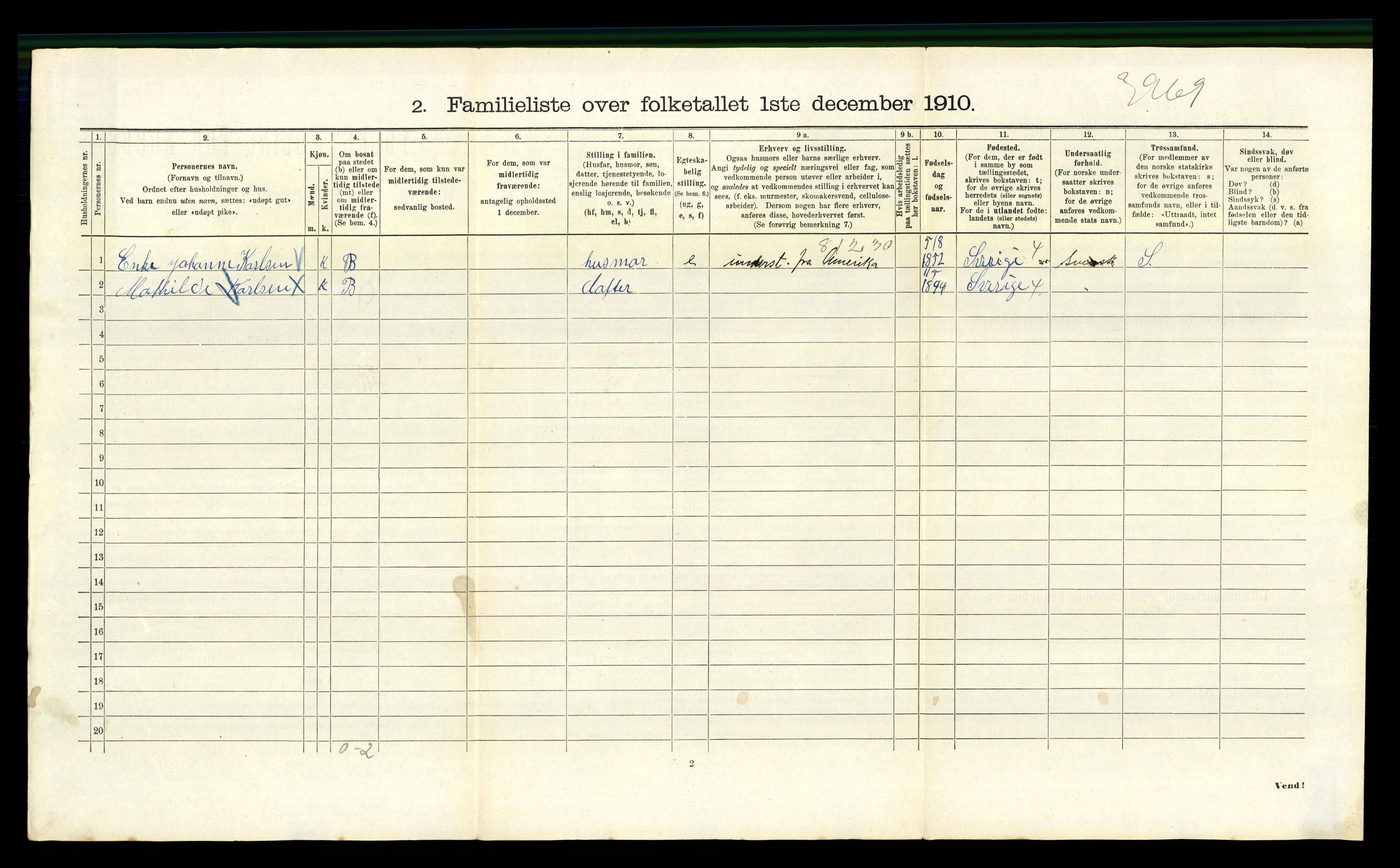 RA, 1910 census for Kristiania, 1910, p. 1798