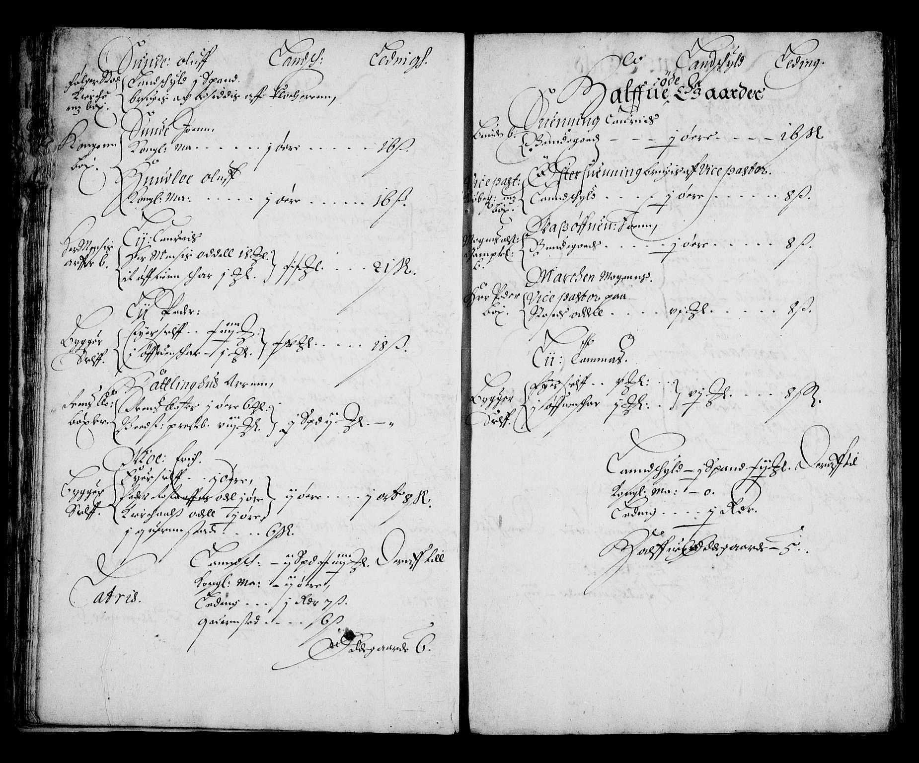 Rentekammeret inntil 1814, Realistisk ordnet avdeling, AV/RA-EA-4070/N/Na/L0002/0007: [XI g]: Trondheims stifts jordebøker: / Inderøy fogderi, 1664