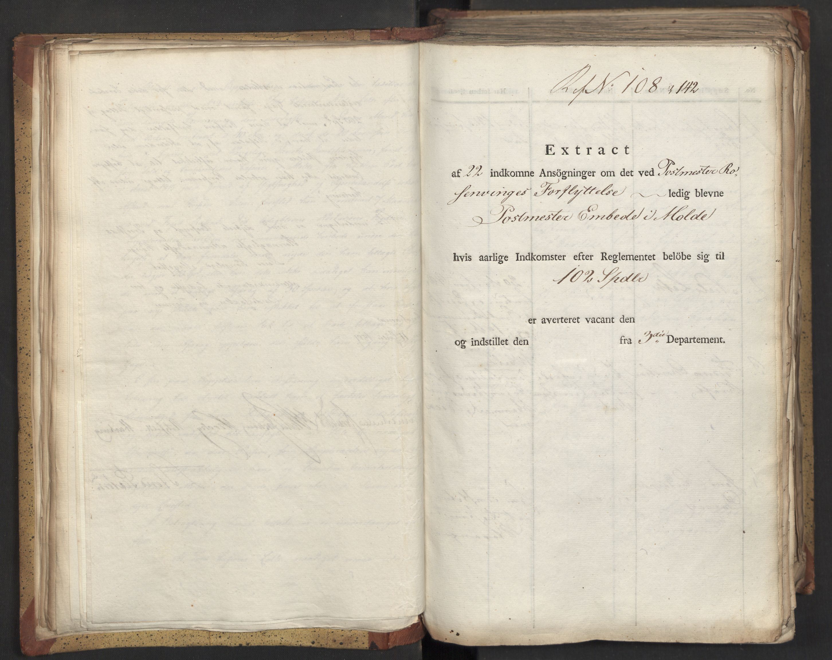 Statsrådsavdelingen i Stockholm, AV/RA-S-1003/D/Da/L0010: Regjeringsinnstillinger nr. 2219-2392, 1817, p. 57