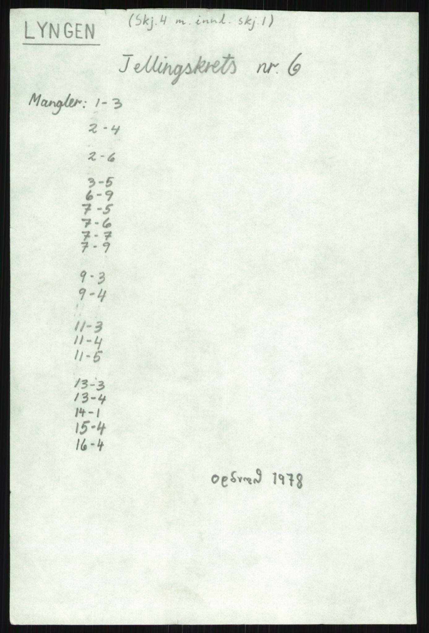 SATØ, 1920 census for Lyngen, 1920, p. 6597