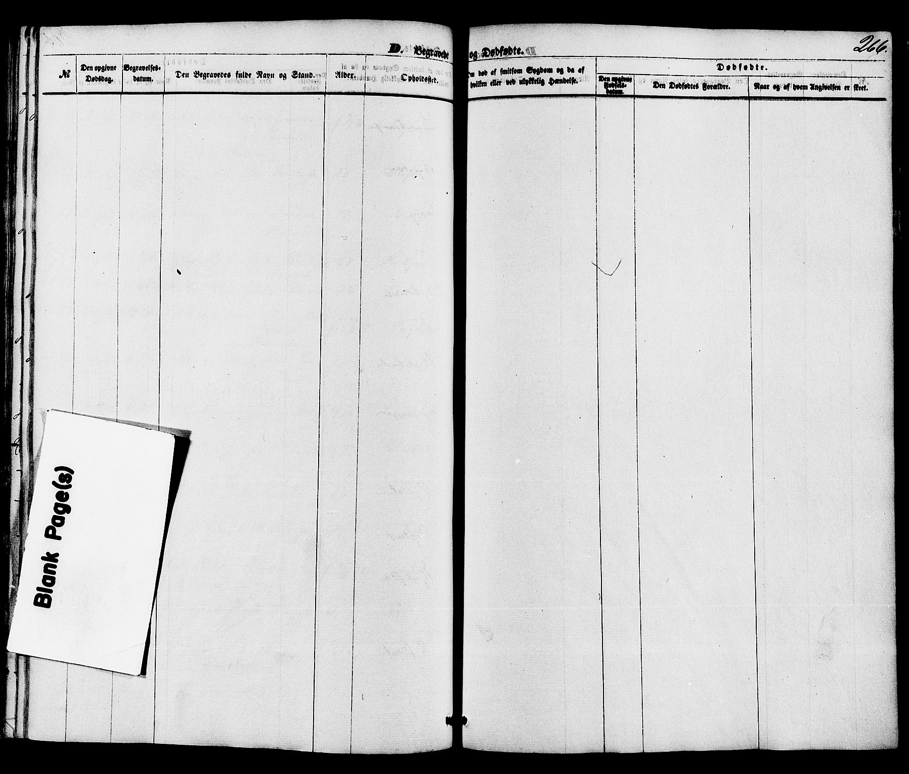 Holla kirkebøker, SAKO/A-272/F/Fa/L0007: Parish register (official) no. 7, 1869-1881, p. 266