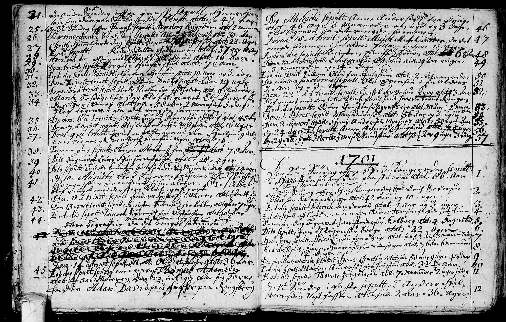 Eiker kirkebøker, SAKO/A-4/F/Fa/L0001: Parish register (official) no. I 1 /1, 1683-1704