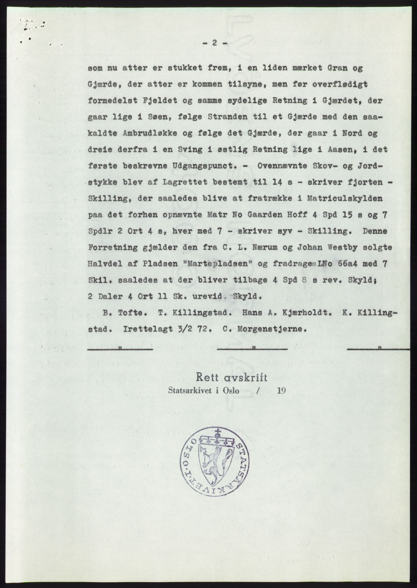 Statsarkivet i Kongsberg, AV/SAKO-A-0001/E/Ee/L0009: Avskrifter, SAO jnr. 354/1957 - 770/1957, 1957, p. 323