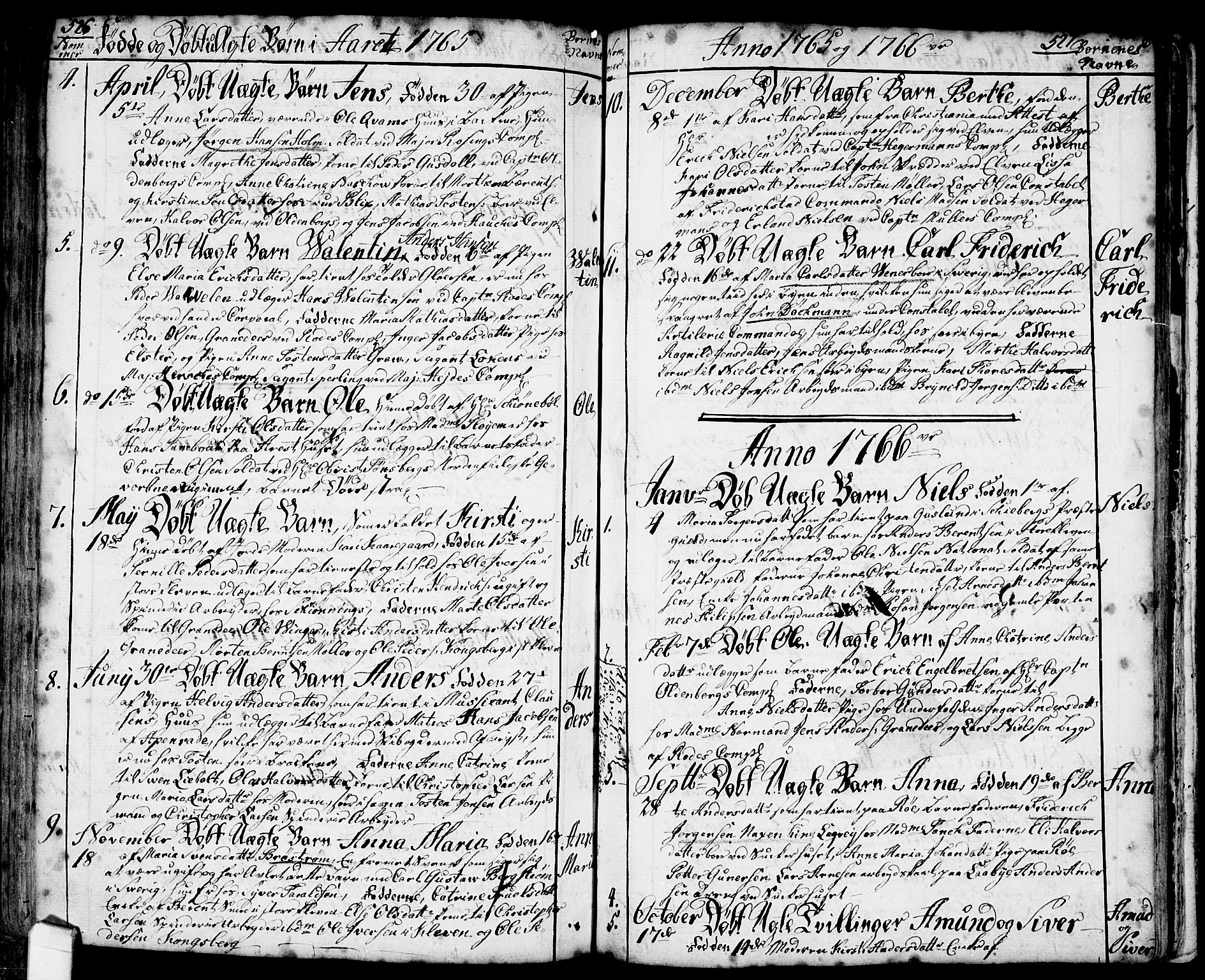 Halden prestekontor Kirkebøker, SAO/A-10909/F/Fa/L0001: Parish register (official) no. I 1, 1758-1791, p. 526-527
