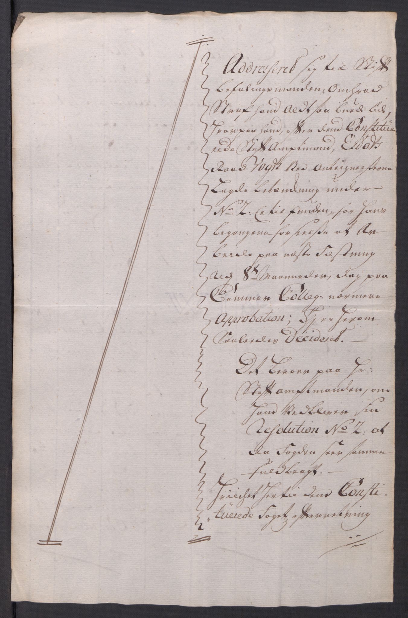 Kommanderende general (KG I) med Det norske krigsdirektorium, AV/RA-EA-5419/D/L0154: Fredriksten festning: Brev, inventarfortegnelser og regnskapsekstrakter, 1730-1739, p. 218