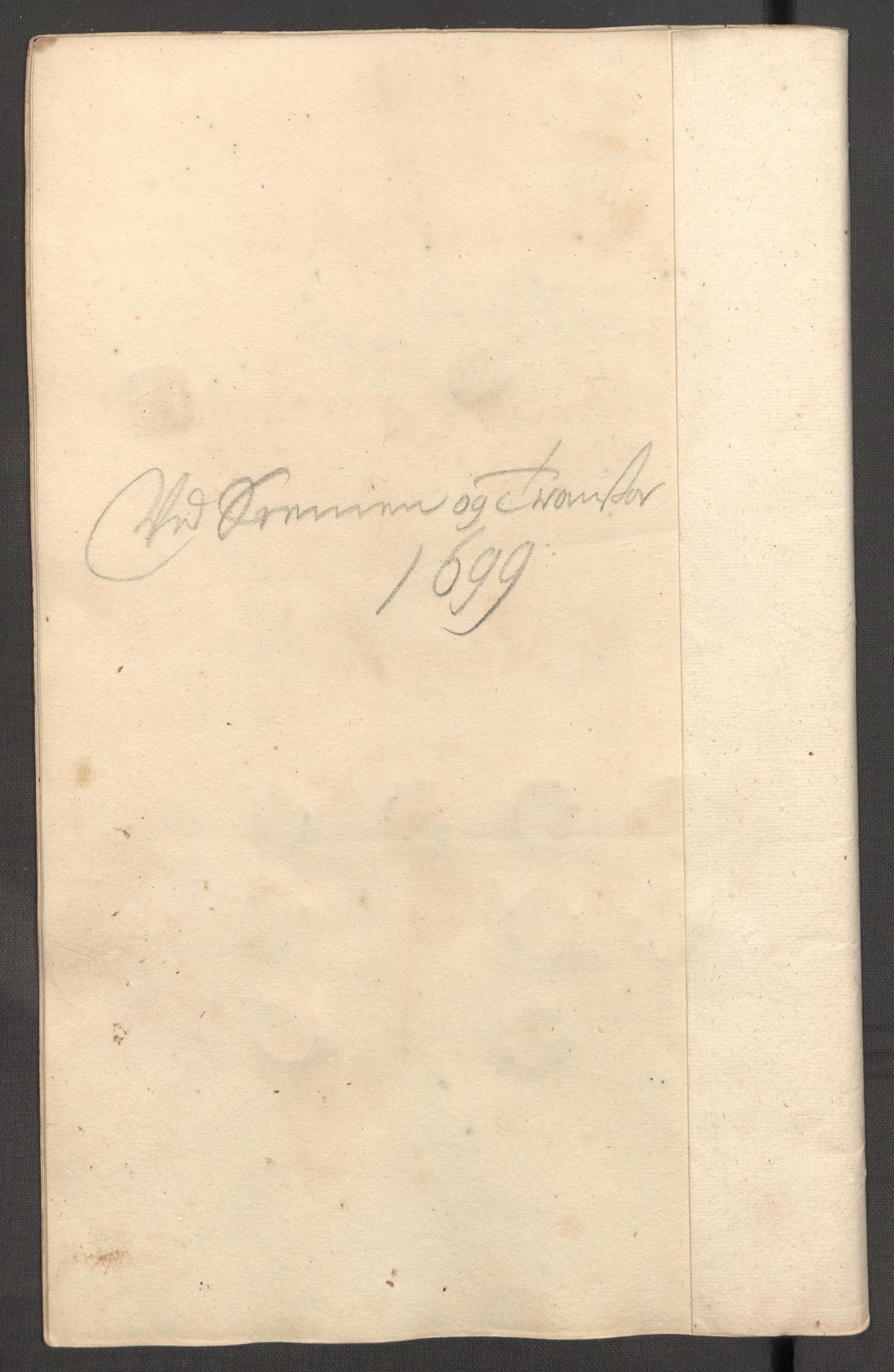 Rentekammeret inntil 1814, Reviderte regnskaper, Fogderegnskap, AV/RA-EA-4092/R68/L4754: Fogderegnskap Senja og Troms, 1697-1699, p. 318