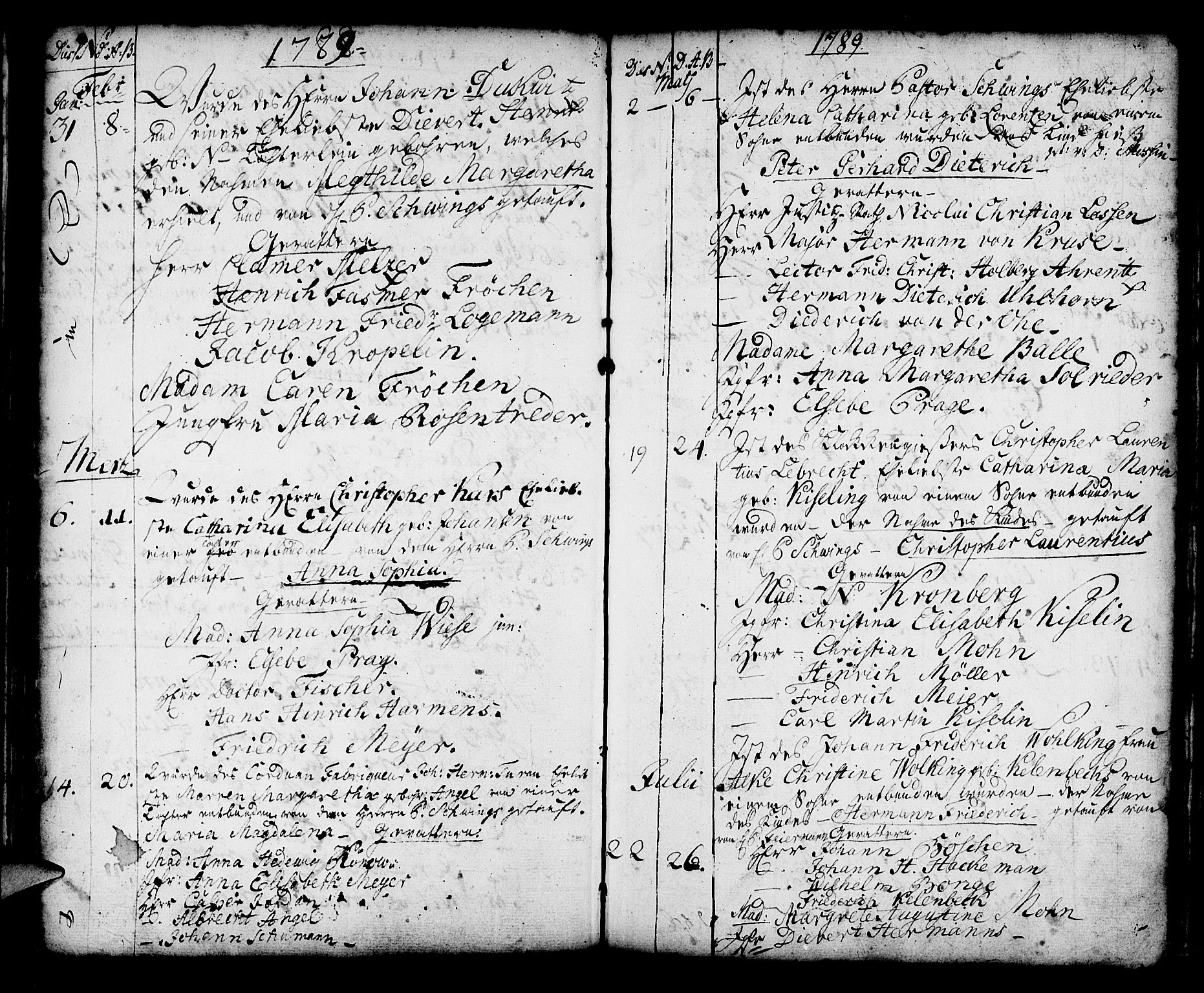 Mariakirken Sokneprestembete, AV/SAB-A-76901/H/Haa/L0002: Parish register (official) no. A 2, 1748-1807, p. 69