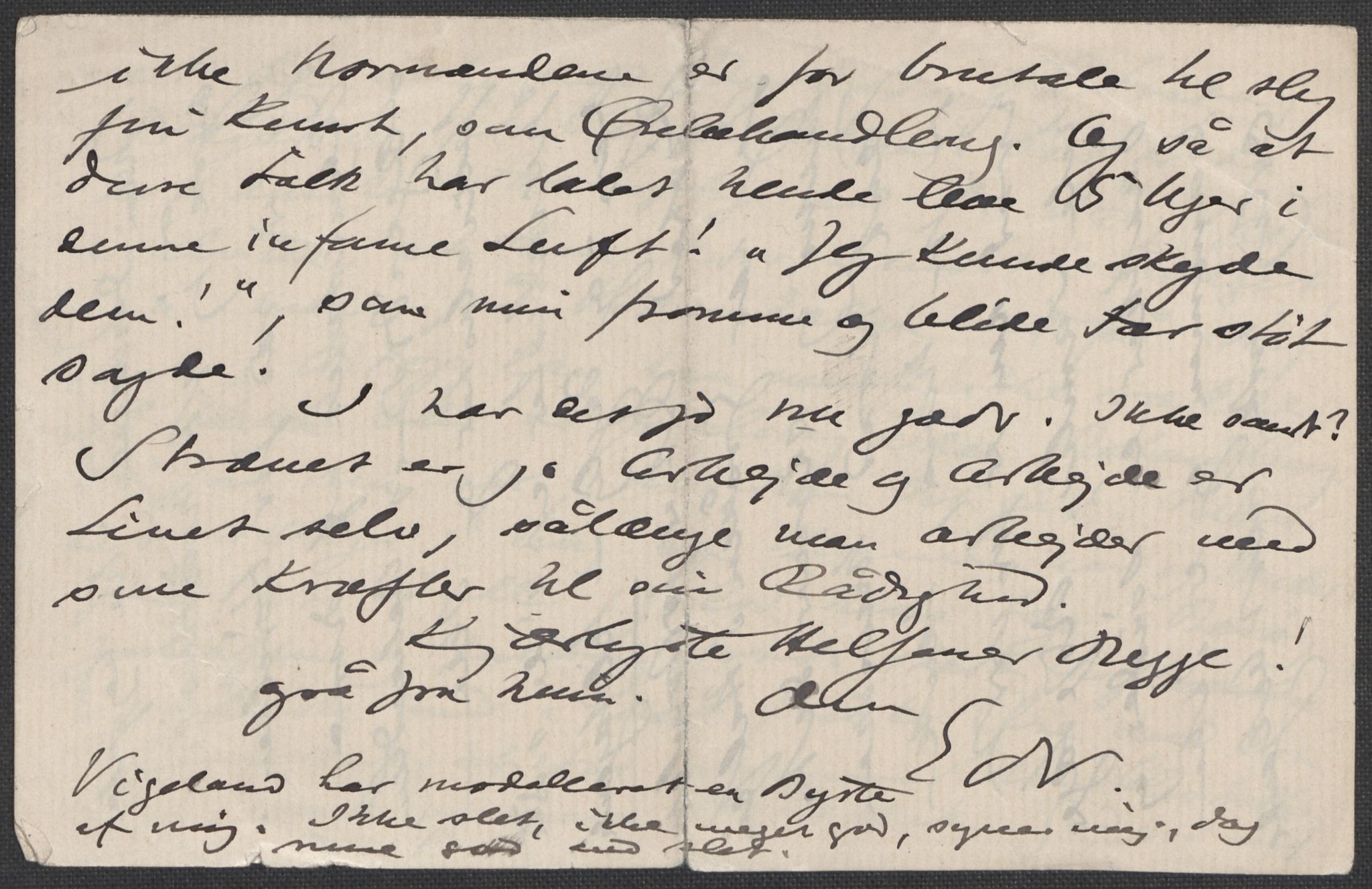 Beyer, Frants, AV/RA-PA-0132/F/L0001: Brev fra Edvard Grieg til Frantz Beyer og "En del optegnelser som kan tjene til kommentar til brevene" av Marie Beyer, 1872-1907, p. 688