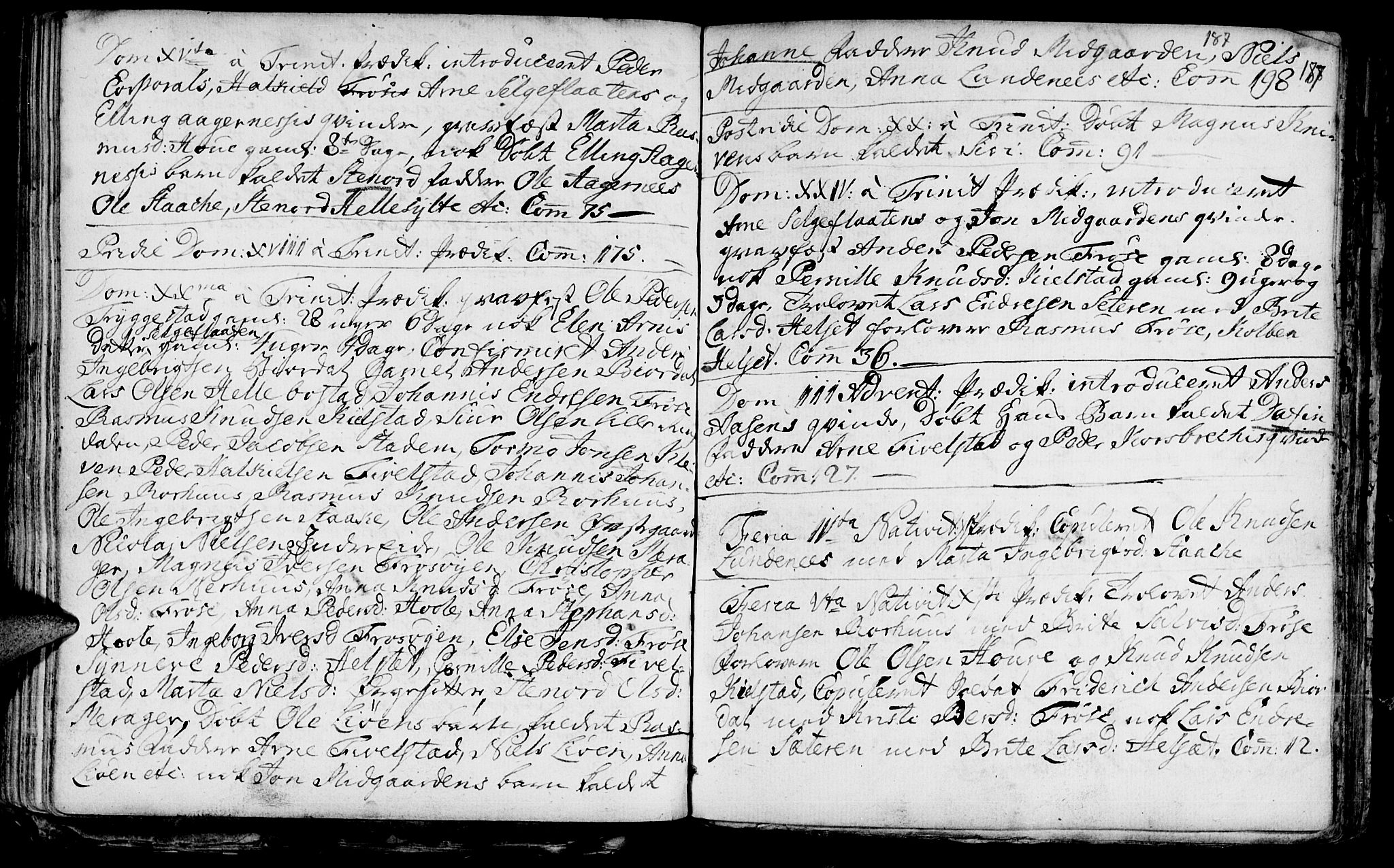 Ministerialprotokoller, klokkerbøker og fødselsregistre - Møre og Romsdal, AV/SAT-A-1454/519/L0241: Parish register (official) no. 519A01 /2, 1736-1760, p. 187