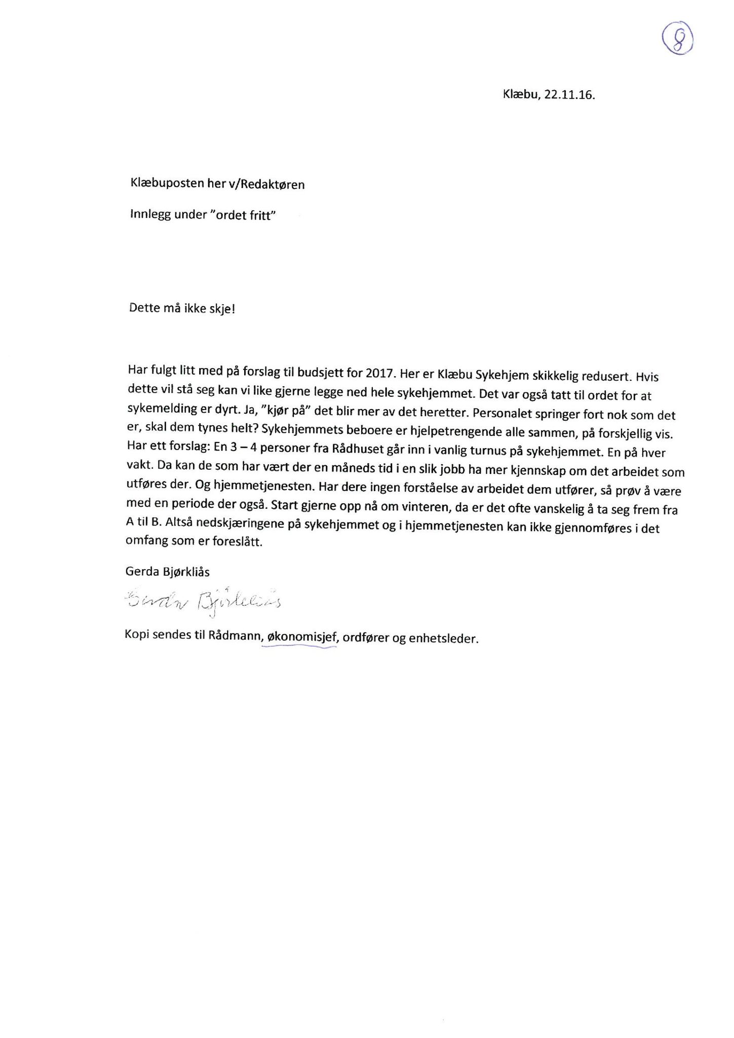 Klæbu Kommune, TRKO/KK/05-UOm/L008: Utvalg for omsorg - Møtedokumenter, 2017, p. 35