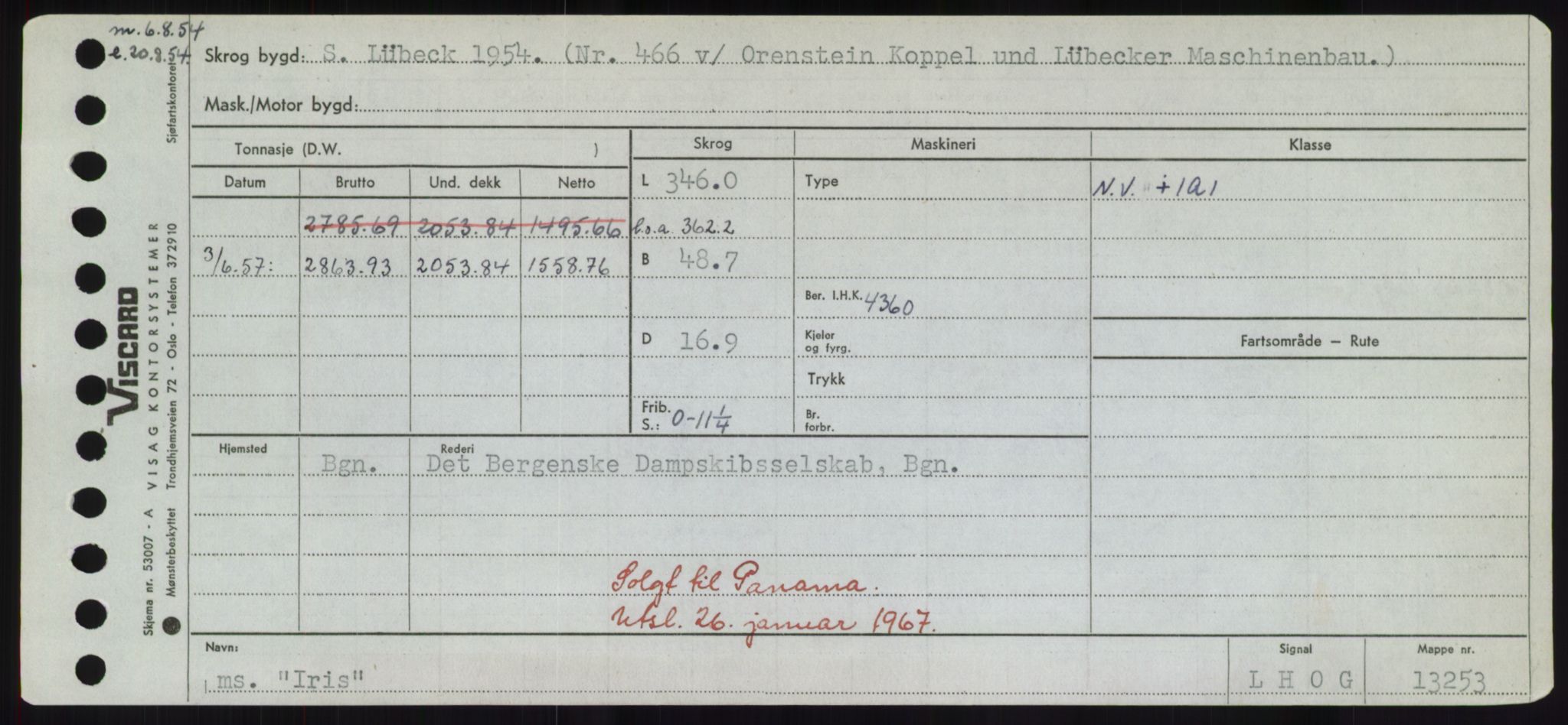 Sjøfartsdirektoratet med forløpere, Skipsmålingen, AV/RA-S-1627/H/Hd/L0018: Fartøy, I, p. 225