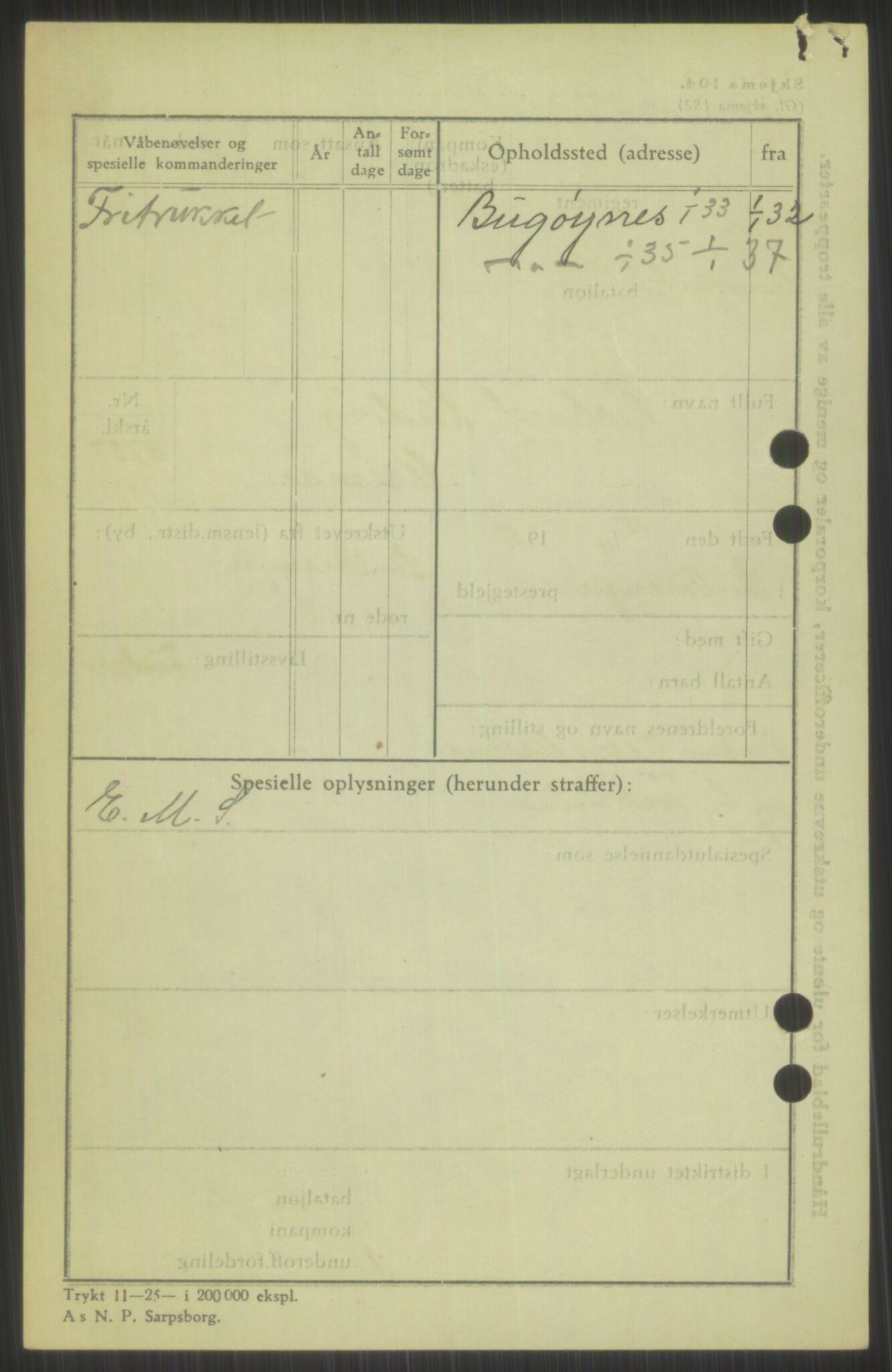 Forsvaret, Varanger bataljon, AV/RA-RAFA-2258/1/D/L0440: Rulleblad for fødte 1892-1912, 1892-1912, p. 1484