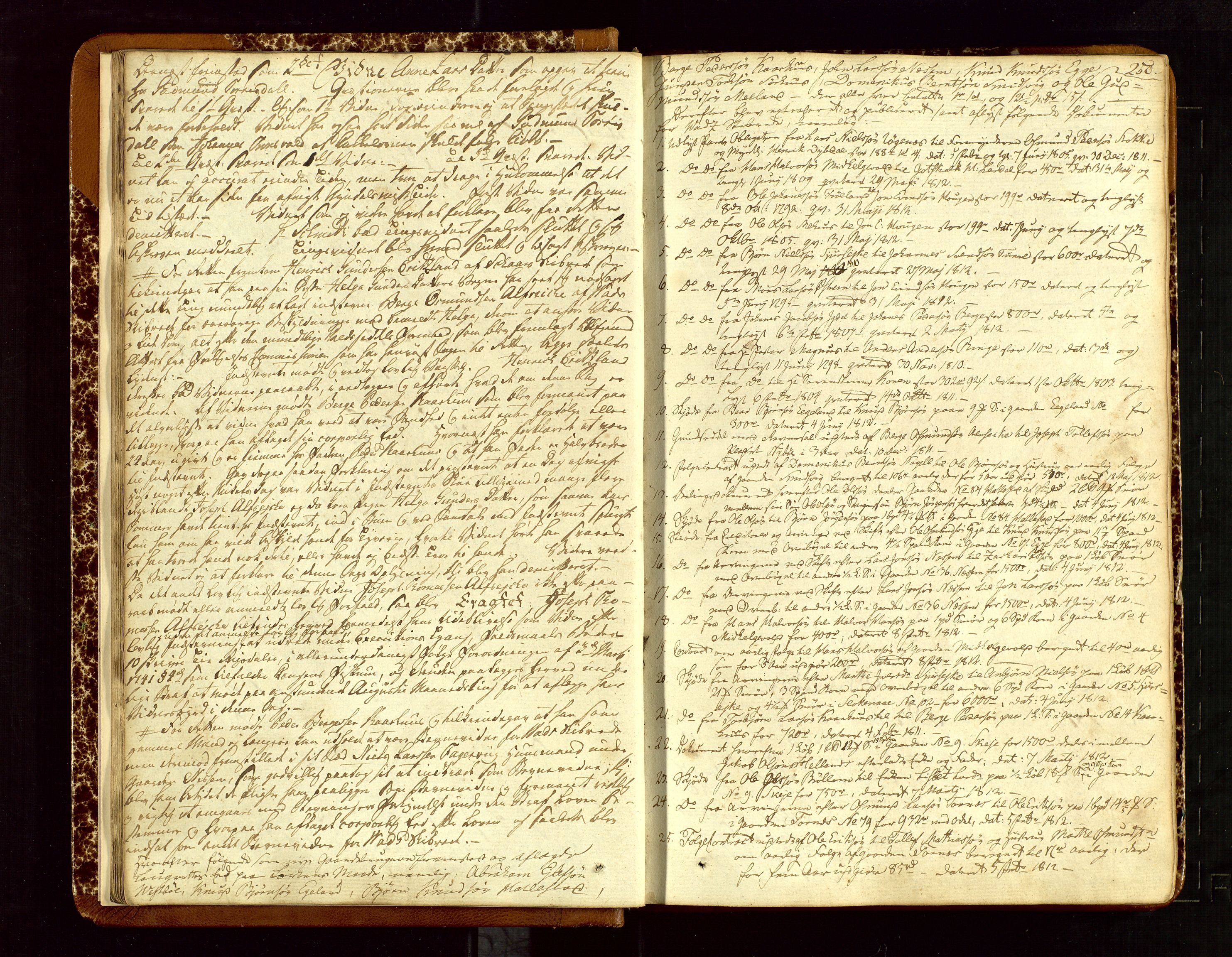 Ryfylke tingrett, AV/SAST-A-100055/001/I/IB/IB0/L0003b: Tingbok, Ryfylke, 1808-1815, p. 249b-250a