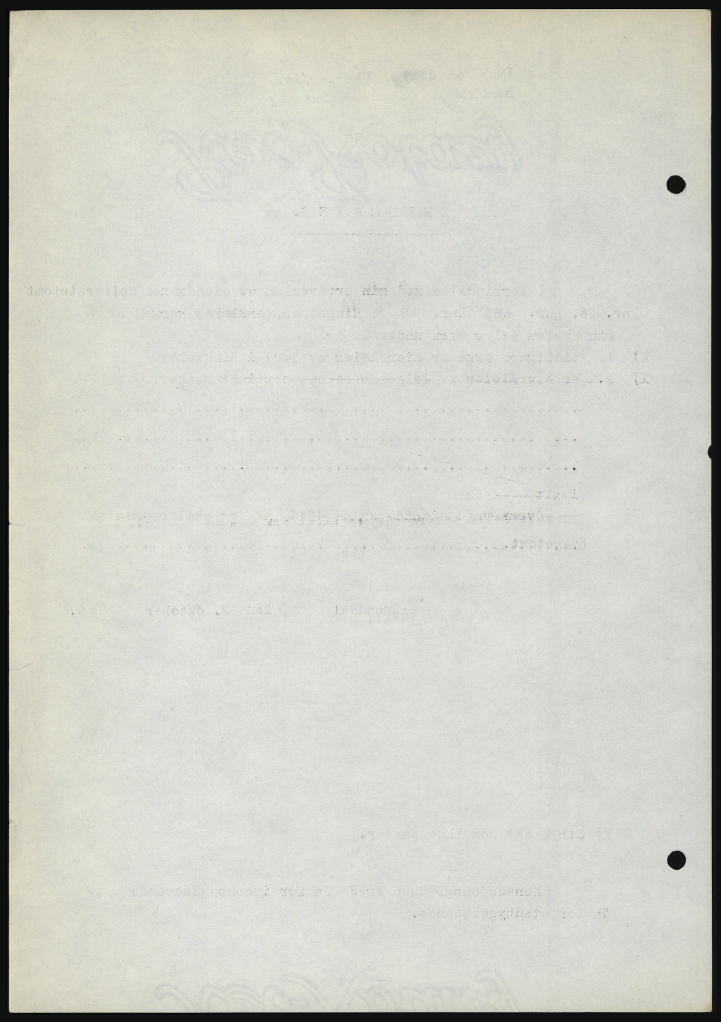 Nord-Hedmark sorenskriveri, SAH/TING-012/H/Hc/L0022: Mortgage book no. 22, 1965-1965, Diary no: : 4447/1965
