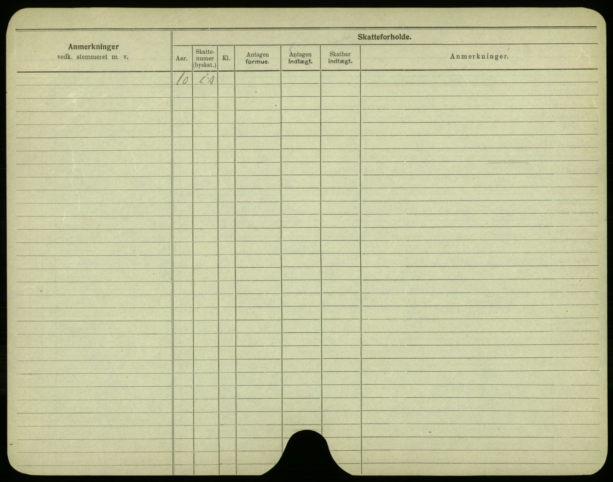 Oslo folkeregister, Registerkort, AV/SAO-A-11715/F/Fa/Fac/L0003: Menn, 1906-1914, p. 99b