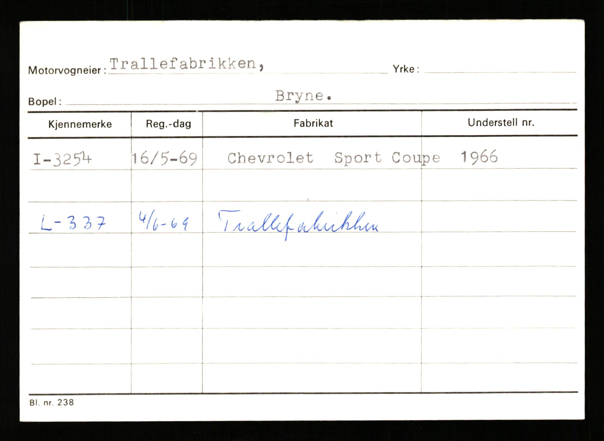 Stavanger trafikkstasjon, AV/SAST-A-101942/0/G/L0001: Registreringsnummer: 0 - 5782, 1930-1971, p. 2073