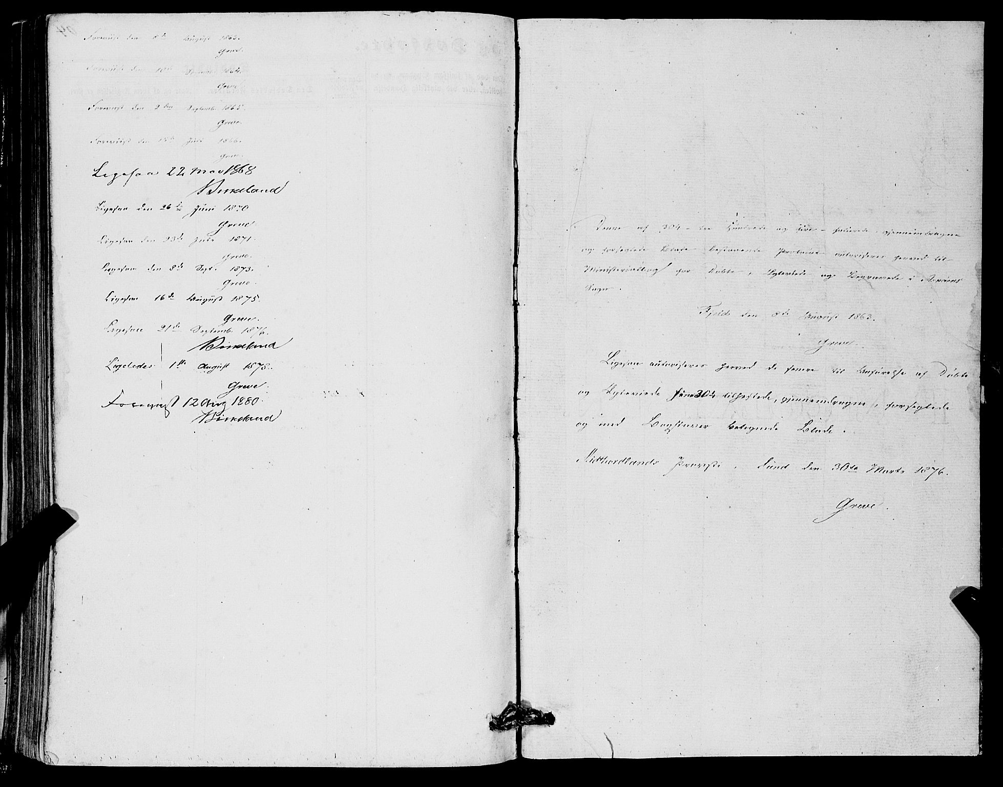 Askøy Sokneprestembete, AV/SAB-A-74101/H/Ha/Haa/Haaa/L0009: Parish register (official) no. A 9, 1863-1877