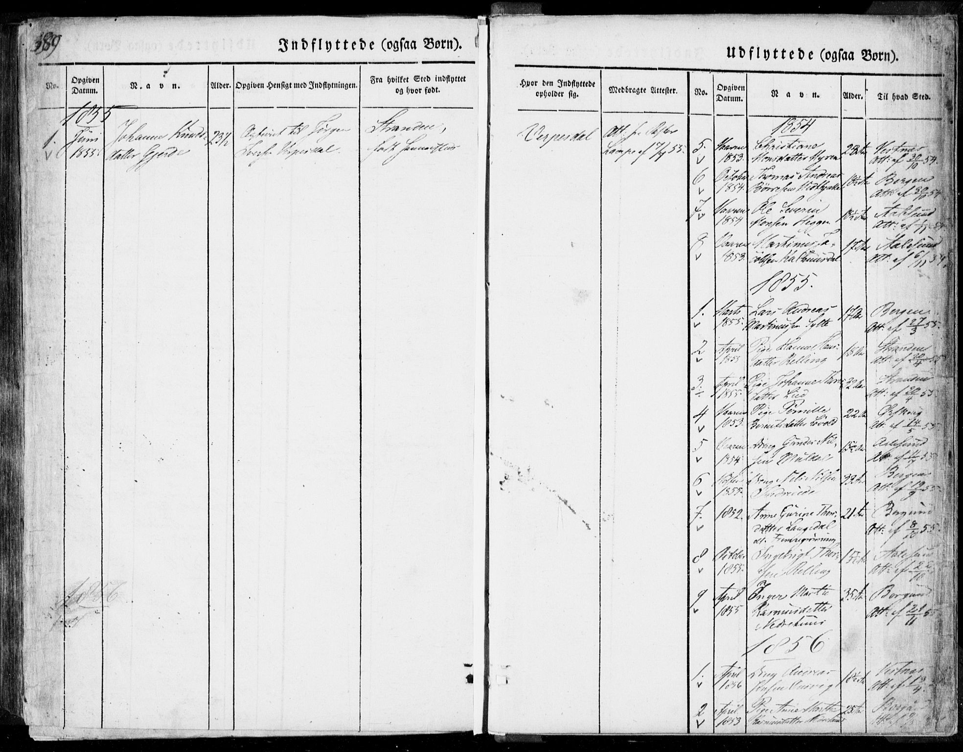 Ministerialprotokoller, klokkerbøker og fødselsregistre - Møre og Romsdal, SAT/A-1454/519/L0248: Parish register (official) no. 519A07, 1829-1860, p. 389