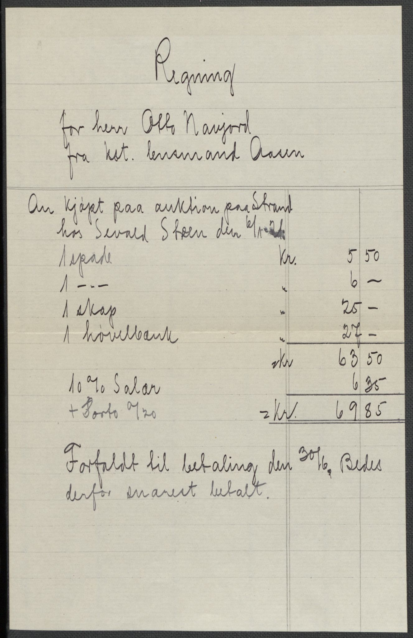 Beiarn lensmannskontor, AV/SAT-A-5676/1/02/L0003: 2.02.03 - Div. dødsbo, 1915-1924