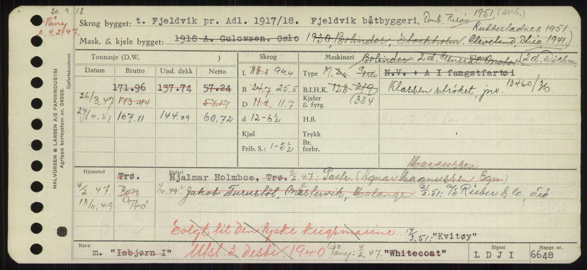 Sjøfartsdirektoratet med forløpere, Skipsmålingen, RA/S-1627/H/Hb/L0003: Fartøy, I-N, p. 217