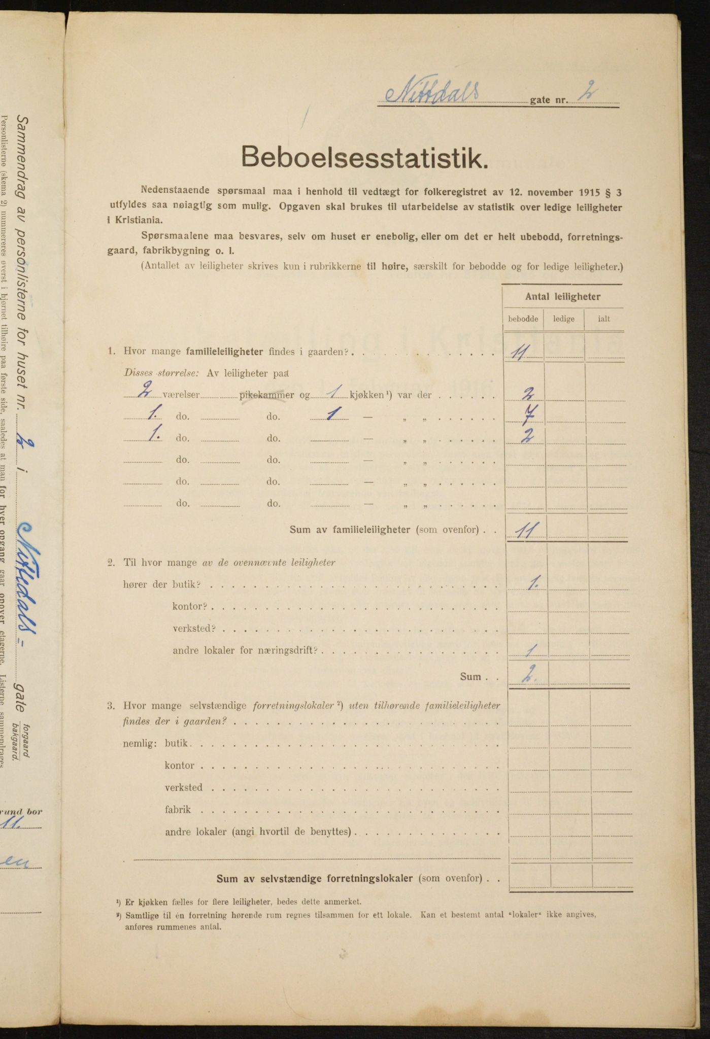 OBA, Municipal Census 1916 for Kristiania, 1916, p. 72987