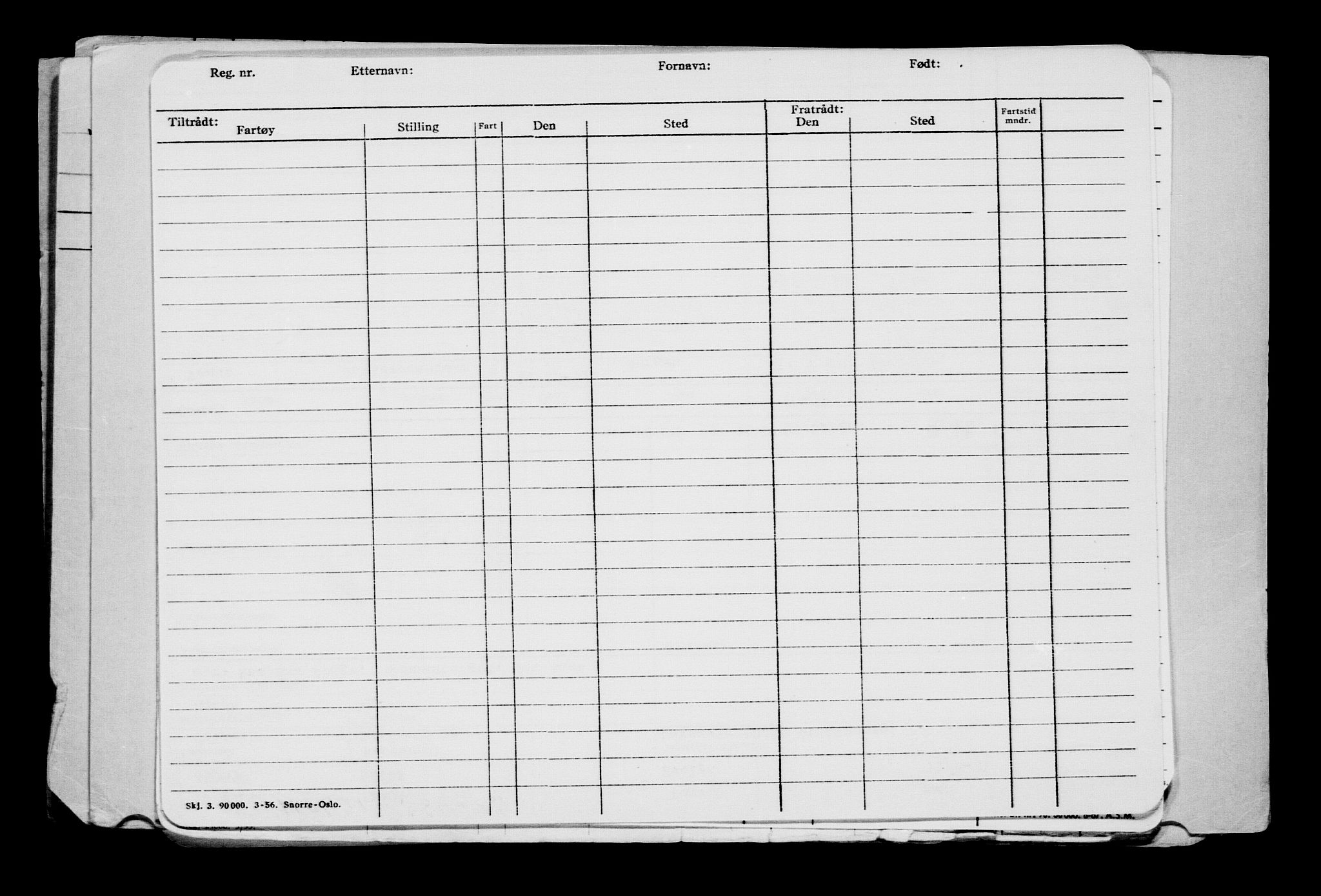 Direktoratet for sjømenn, AV/RA-S-3545/G/Gb/L0197: Hovedkort, 1921, p. 8