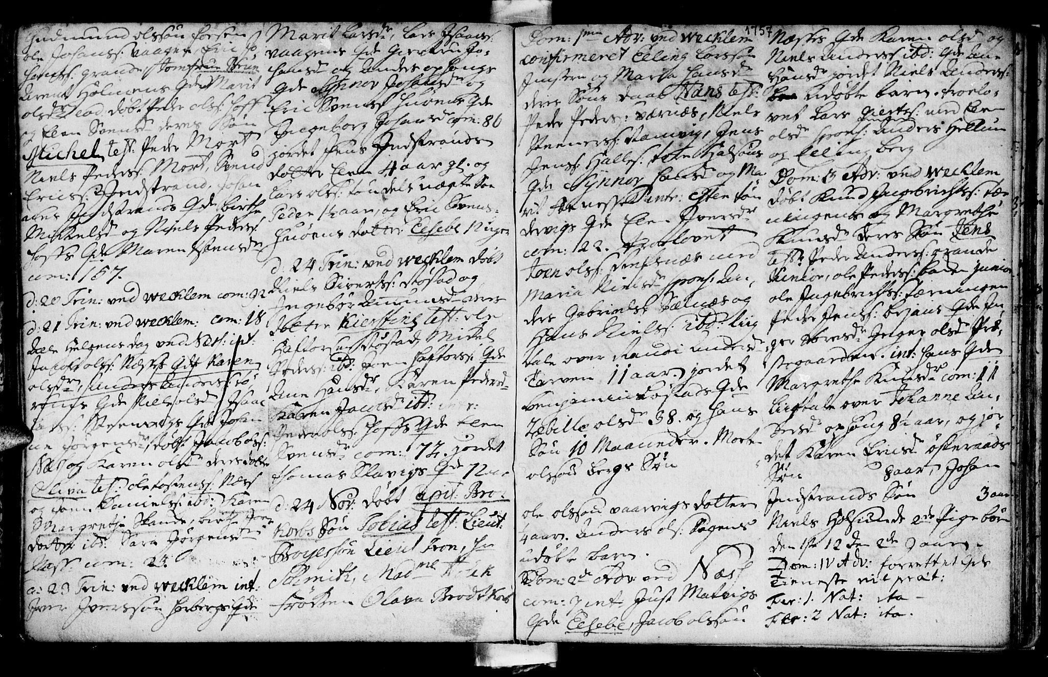 Ministerialprotokoller, klokkerbøker og fødselsregistre - Sør-Trøndelag, SAT/A-1456/659/L0732: Parish register (official) no. 659A02, 1733-1761