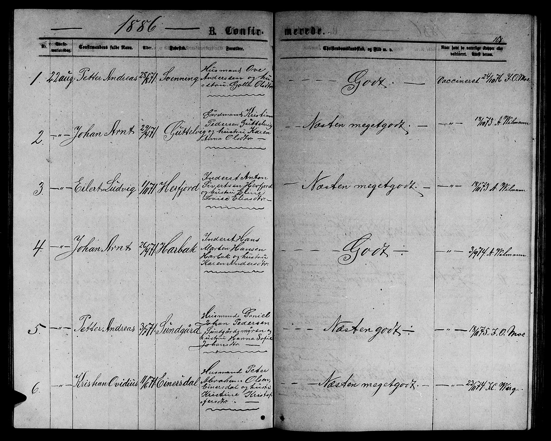 Ministerialprotokoller, klokkerbøker og fødselsregistre - Sør-Trøndelag, SAT/A-1456/656/L0695: Parish register (copy) no. 656C01, 1867-1889, p. 168