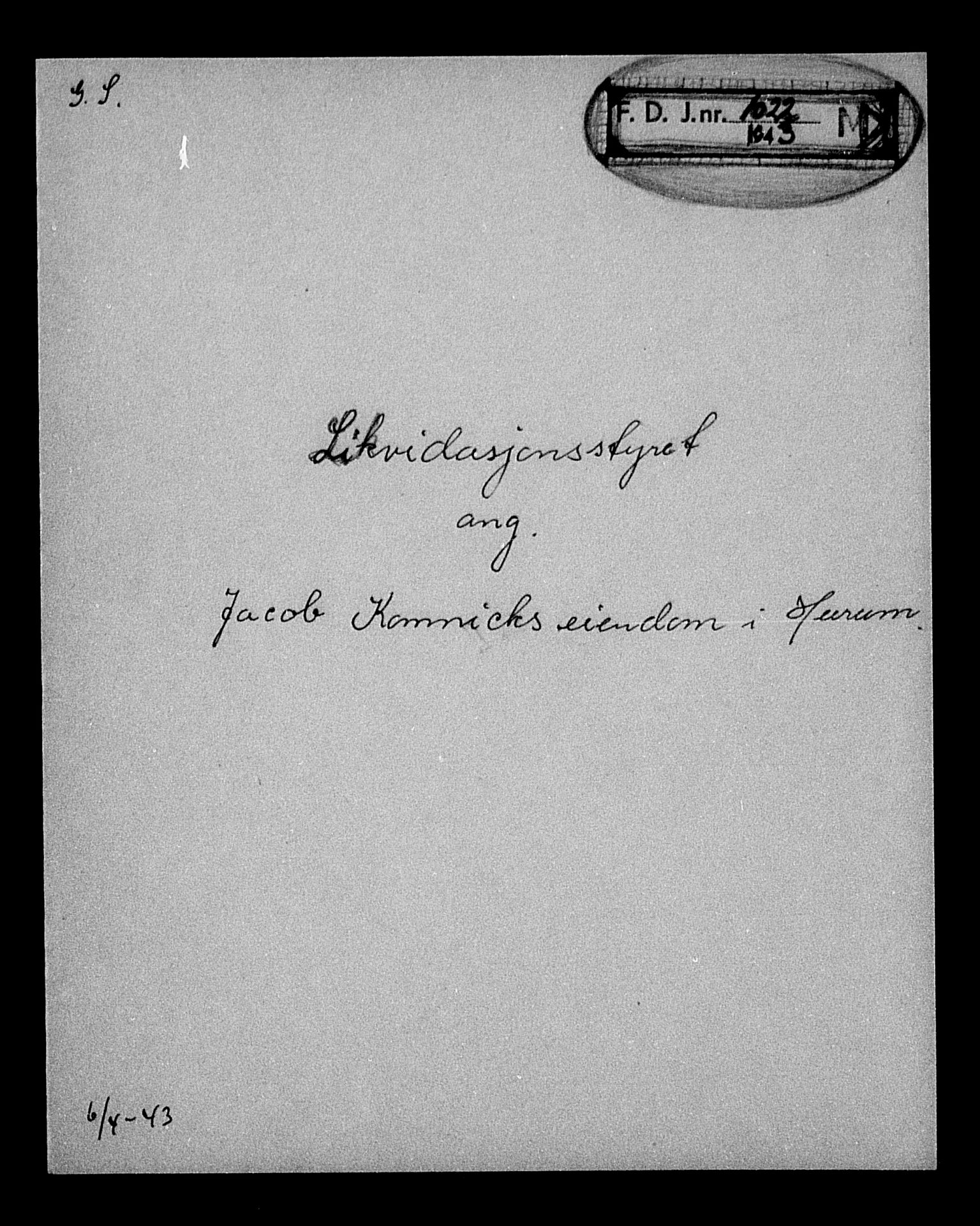 Justisdepartementet, Tilbakeføringskontoret for inndratte formuer, AV/RA-S-1564/H/Hc/Hcd/L1002: --, 1945-1947, p. 110