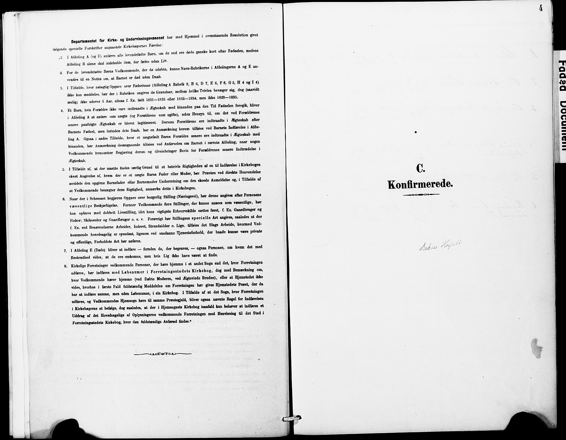 Ministerialprotokoller, klokkerbøker og fødselsregistre - Møre og Romsdal, SAT/A-1454/559/L0714: Parish register (official) no. 559A02, 1887-1895, p. 4
