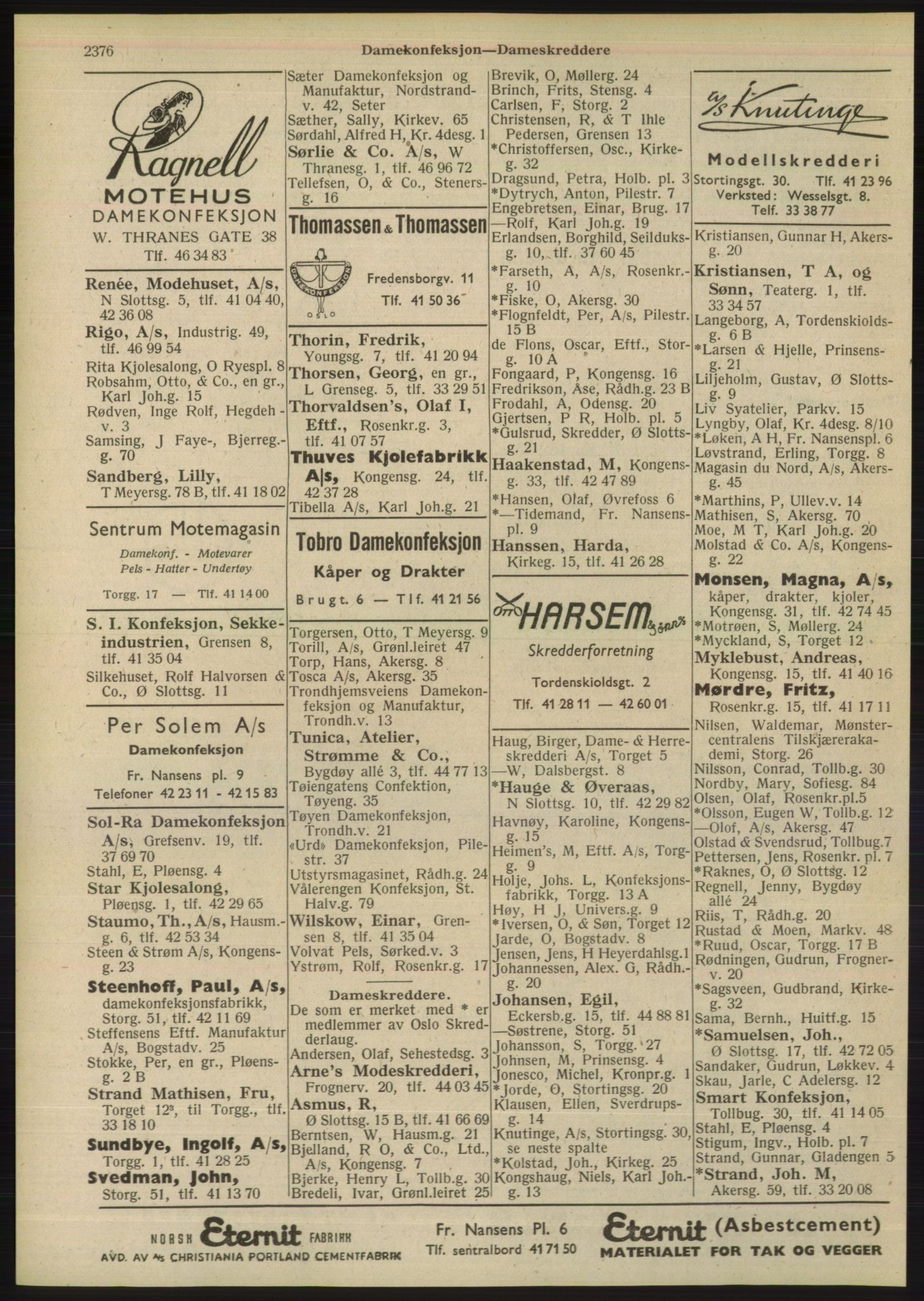 Kristiania/Oslo adressebok, PUBL/-, 1948, p. 2376