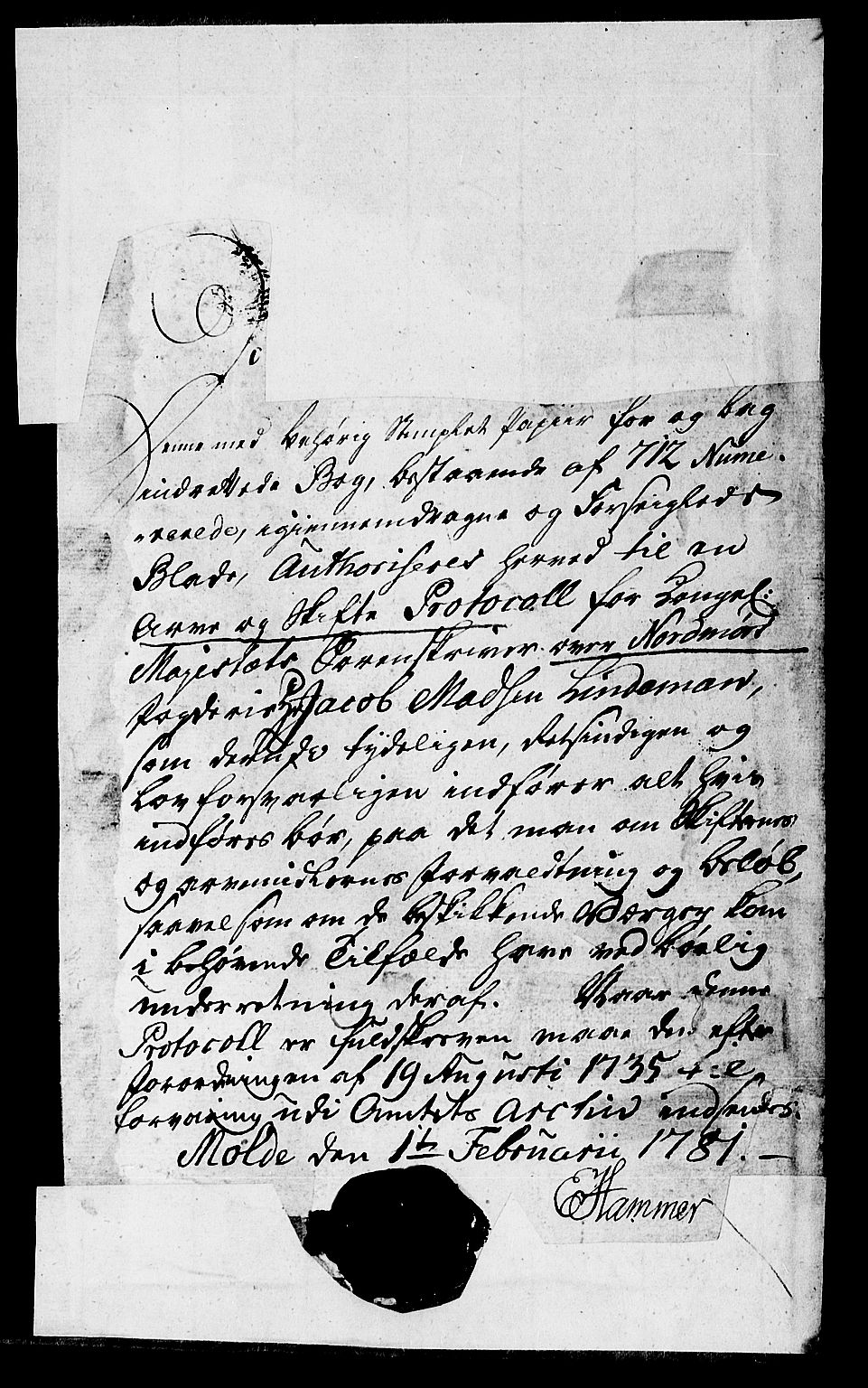 Nordmøre sorenskriveri, AV/SAT-A-4132/1/3/3A/L0018: Skifteprotokoll nr. 16, 1781-1783
