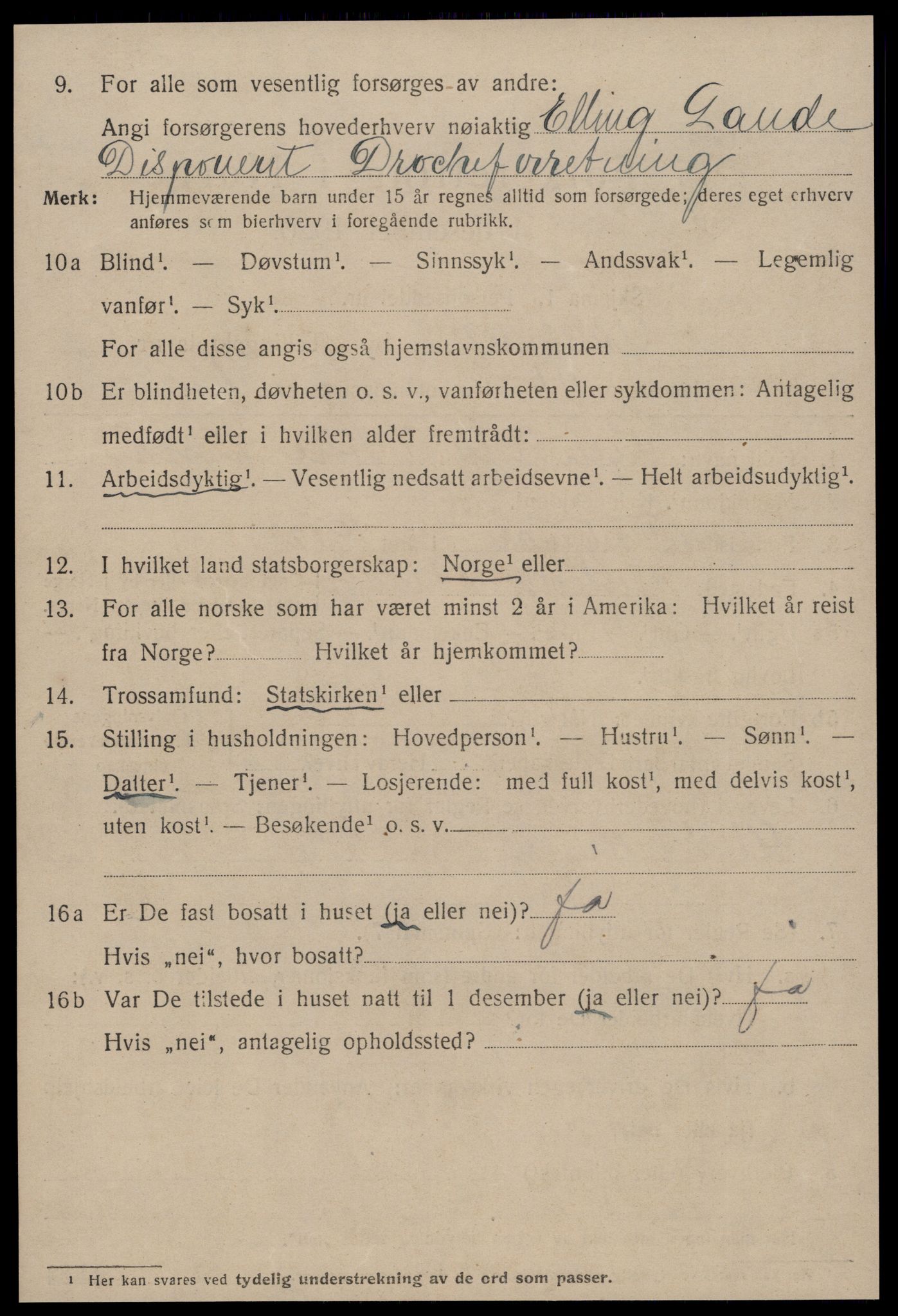 SAT, 1920 census for Ålesund, 1920, p. 17621