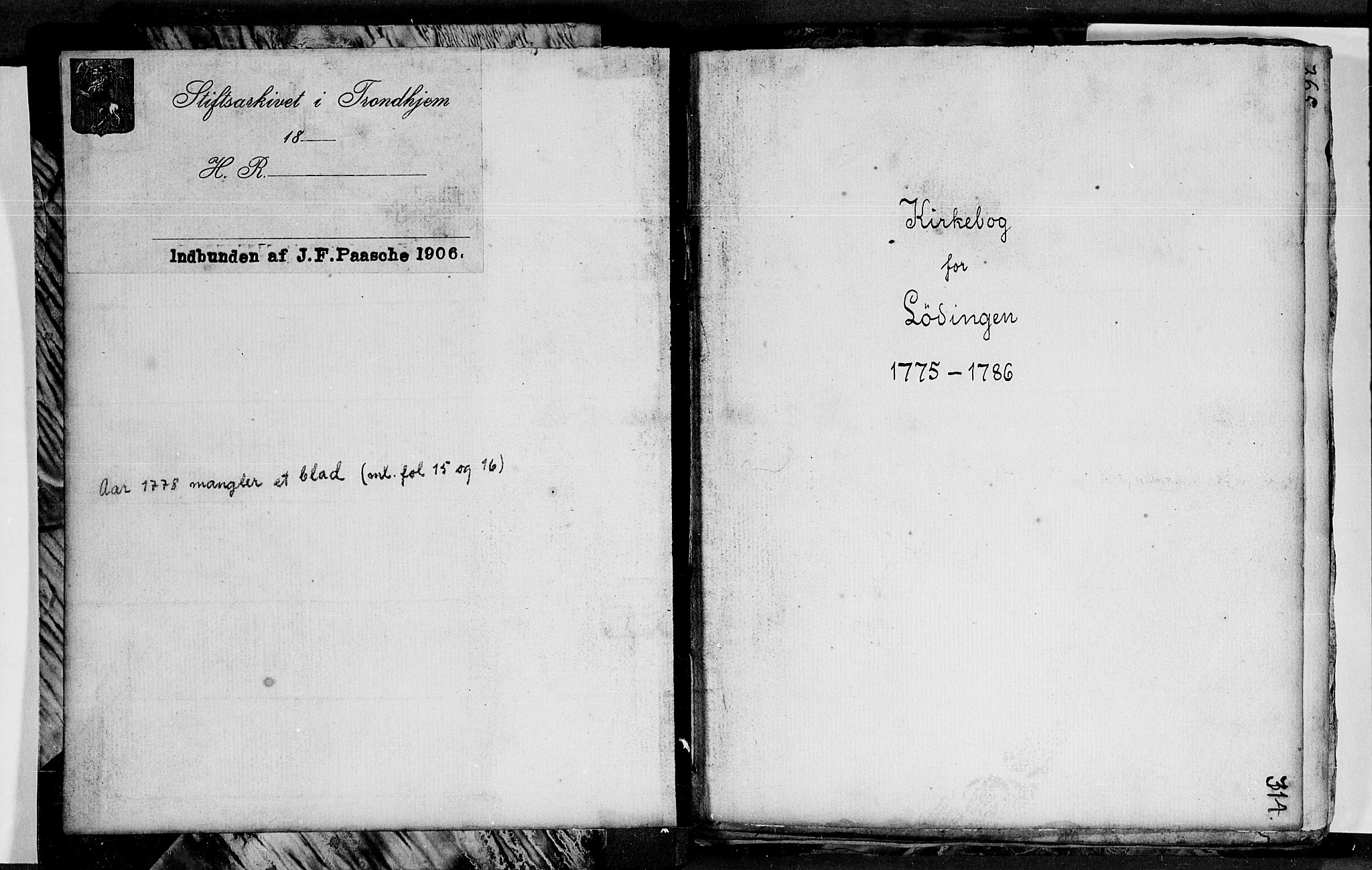 Ministerialprotokoller, klokkerbøker og fødselsregistre - Nordland, AV/SAT-A-1459/872/L1030: Parish register (official) no. 872A05, 1775-1786