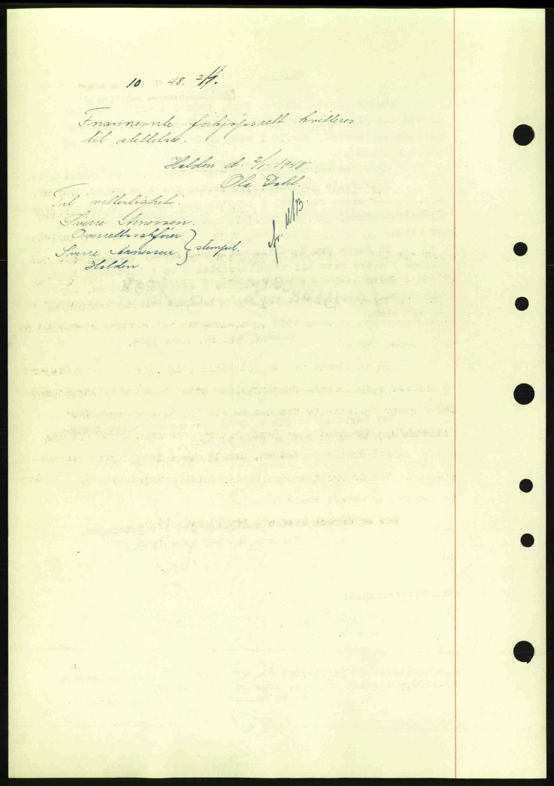 Idd og Marker sorenskriveri, AV/SAO-A-10283/G/Gb/Gbb/L0007: Mortgage book no. A7, 1944-1945, Diary no: : 203/1945