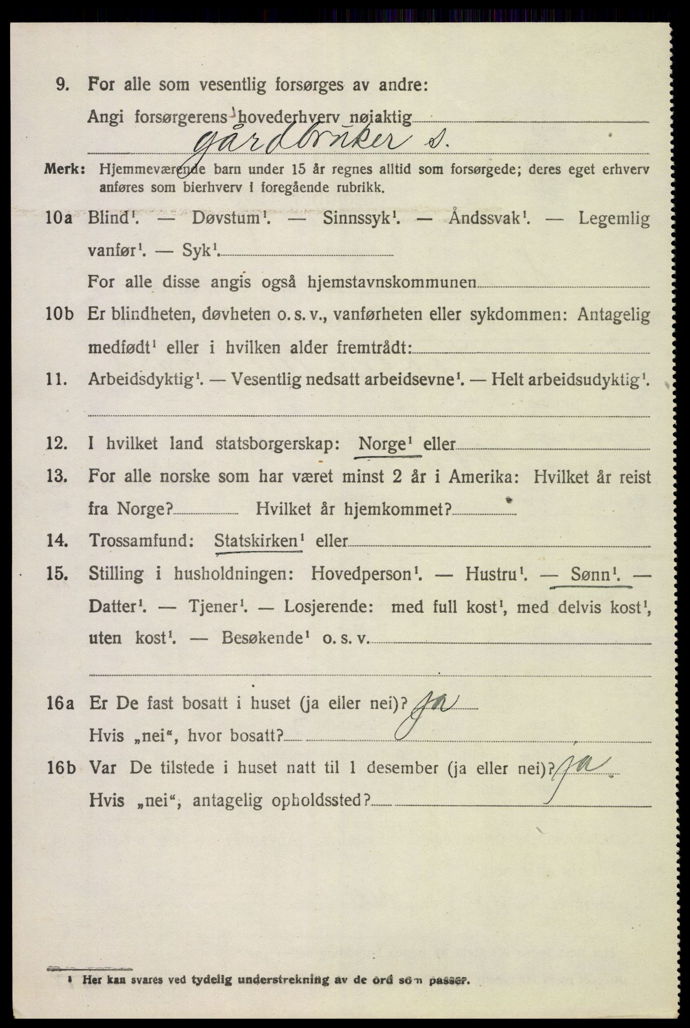 SAH, 1920 census for Romedal, 1920, p. 7760