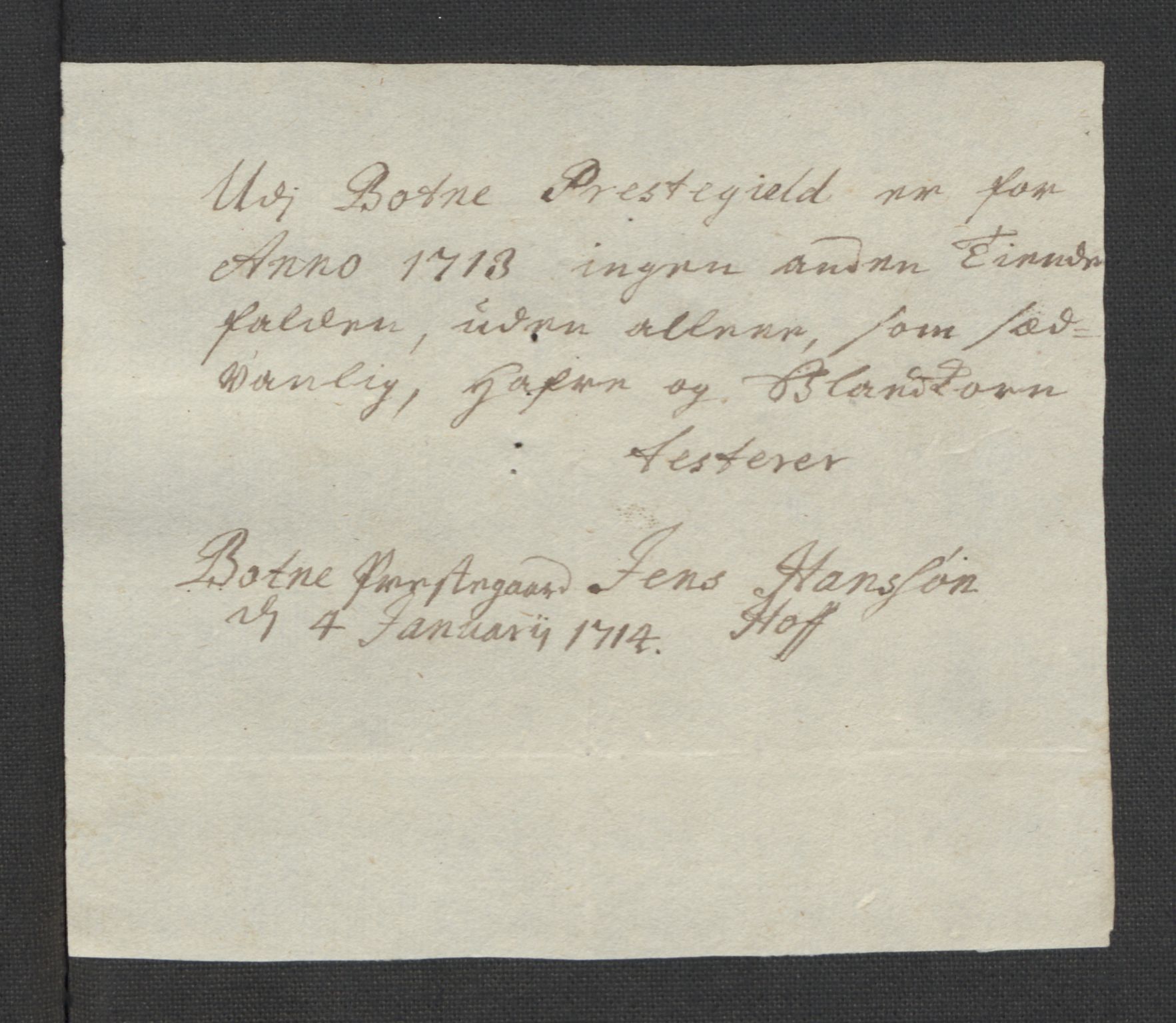 Rentekammeret inntil 1814, Reviderte regnskaper, Fogderegnskap, AV/RA-EA-4092/R32/L1878: Fogderegnskap Jarlsberg grevskap, 1713, p. 131