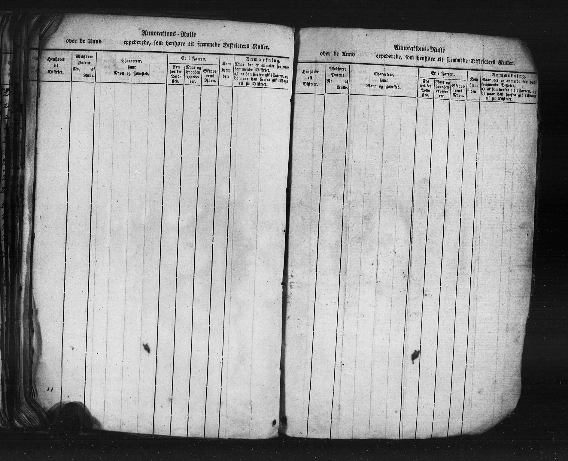Kristiansand mønstringskrets, AV/SAK-2031-0015/F/Fa/L0003: Annotasjonsrulle utenbys, I-1, 1834-1855, p. 243