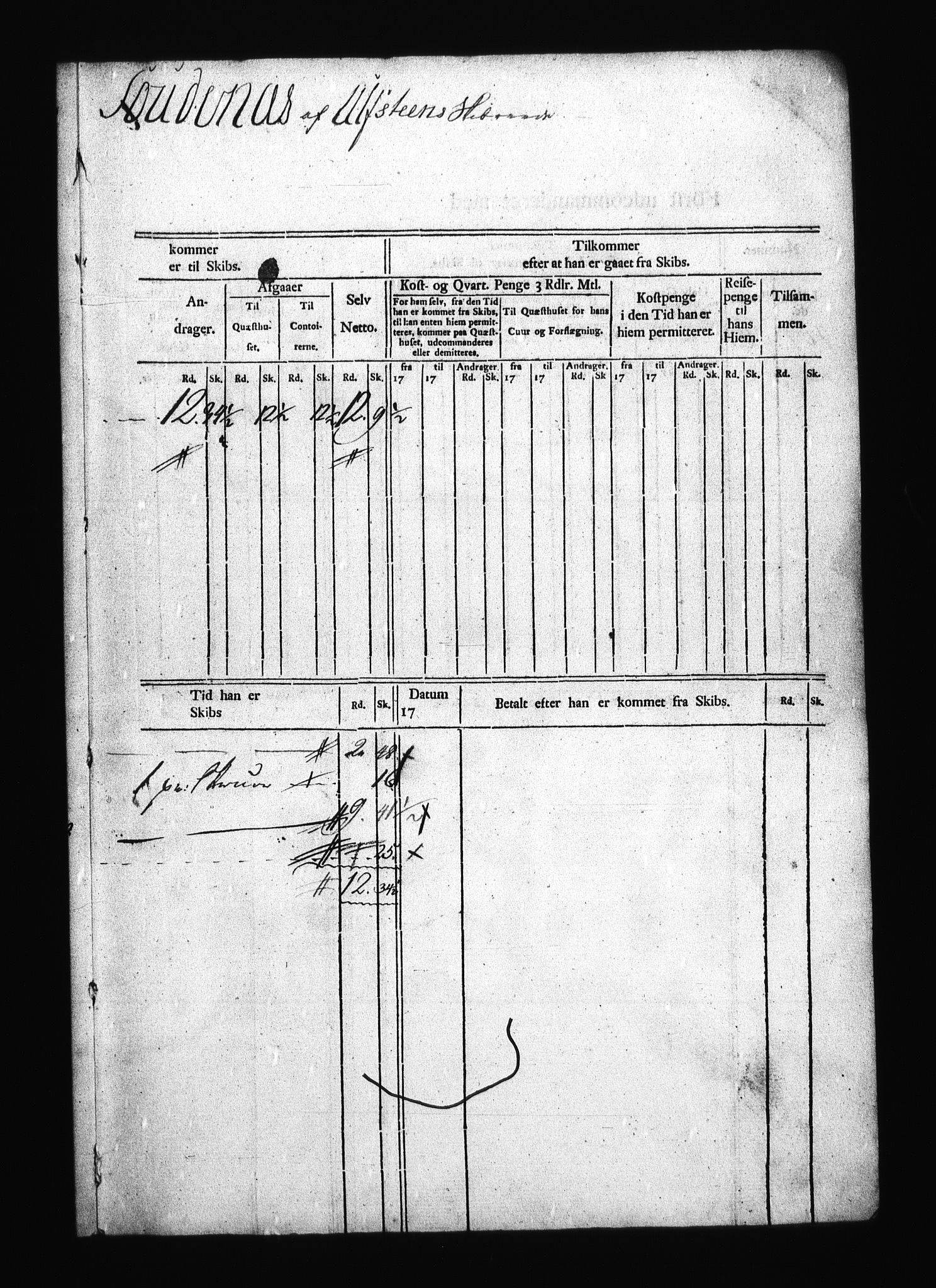 Sjøetaten, AV/RA-EA-3110/F/L0010: Bergen stift, bind 3, 1789