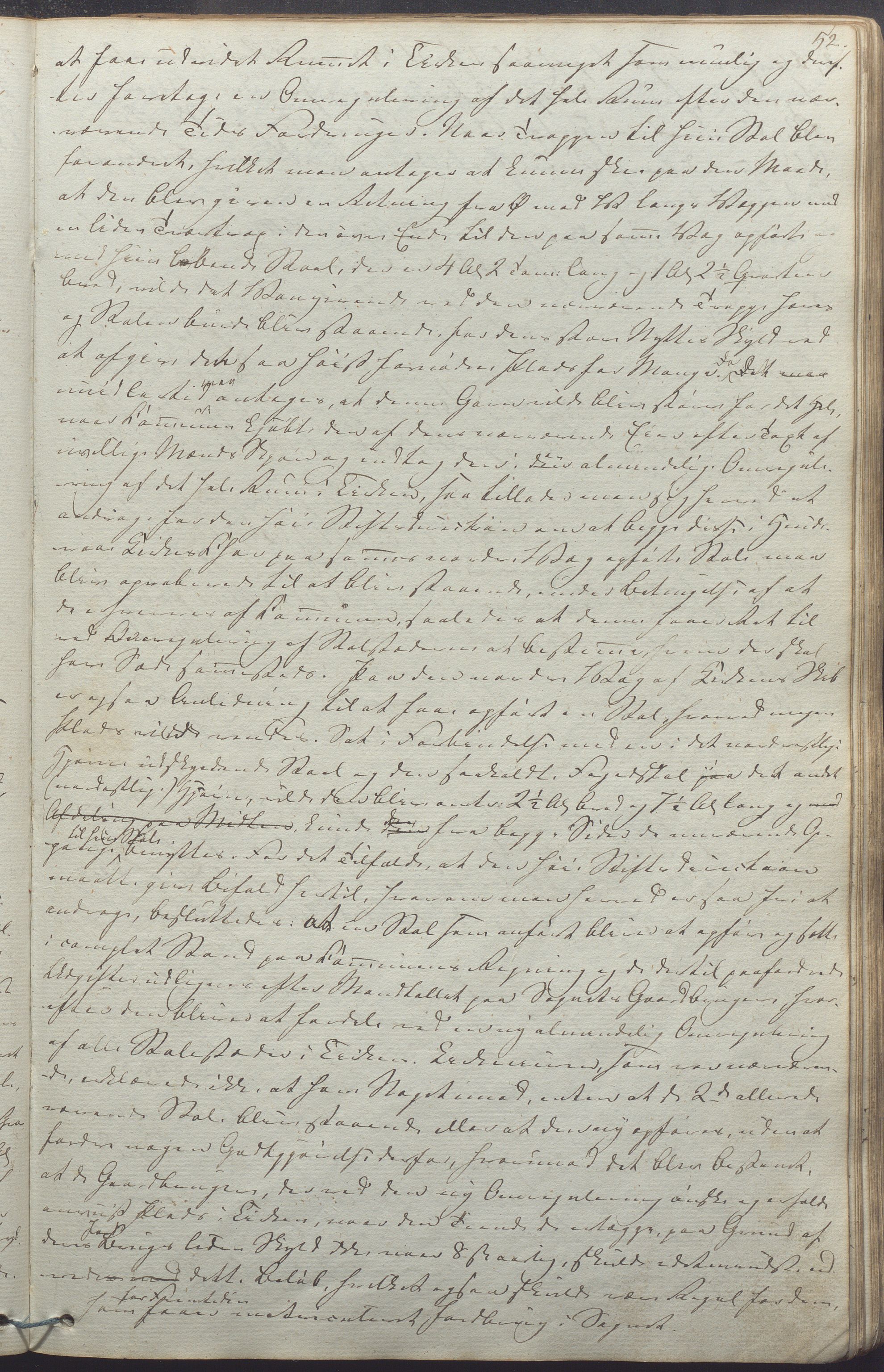 Nedstrand kommune - Formannskapet, IKAR/K-100244/A/Aa/L0001: Møtebok, 1837-1875, p. 52a
