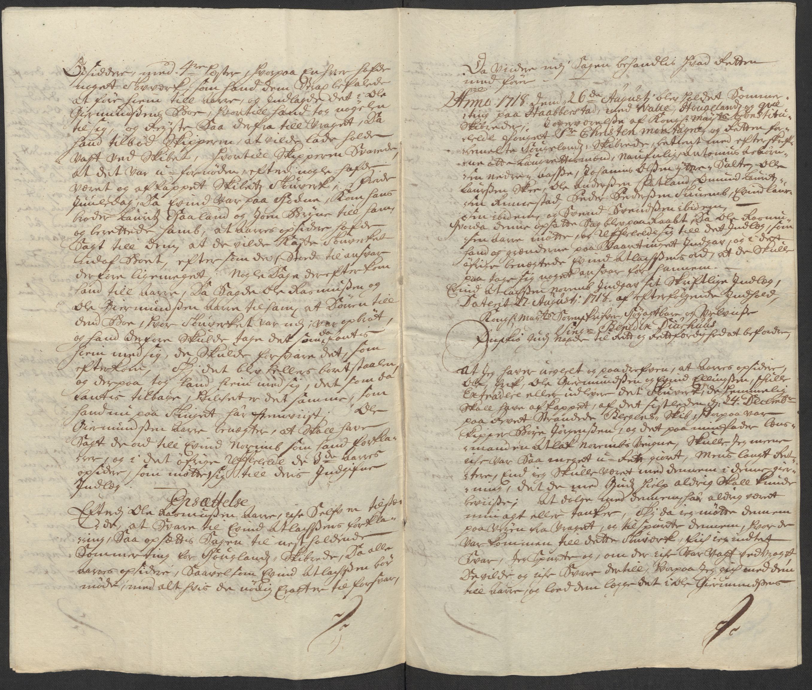 Rentekammeret inntil 1814, Reviderte regnskaper, Fogderegnskap, AV/RA-EA-4092/R46/L2743: Fogderegnskap Jæren og Dalane, 1718, p. 277