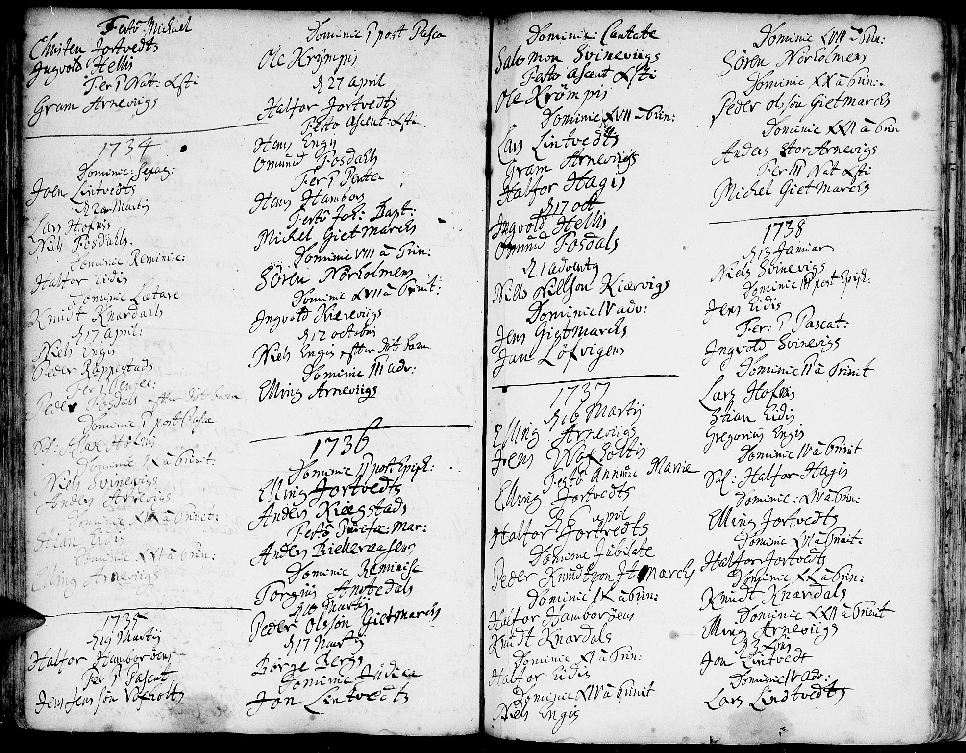 Hommedal sokneprestkontor, SAK/1111-0023/F/Fa/Fab/L0001: Parish register (official) no. A 1 /2, 1690-1739