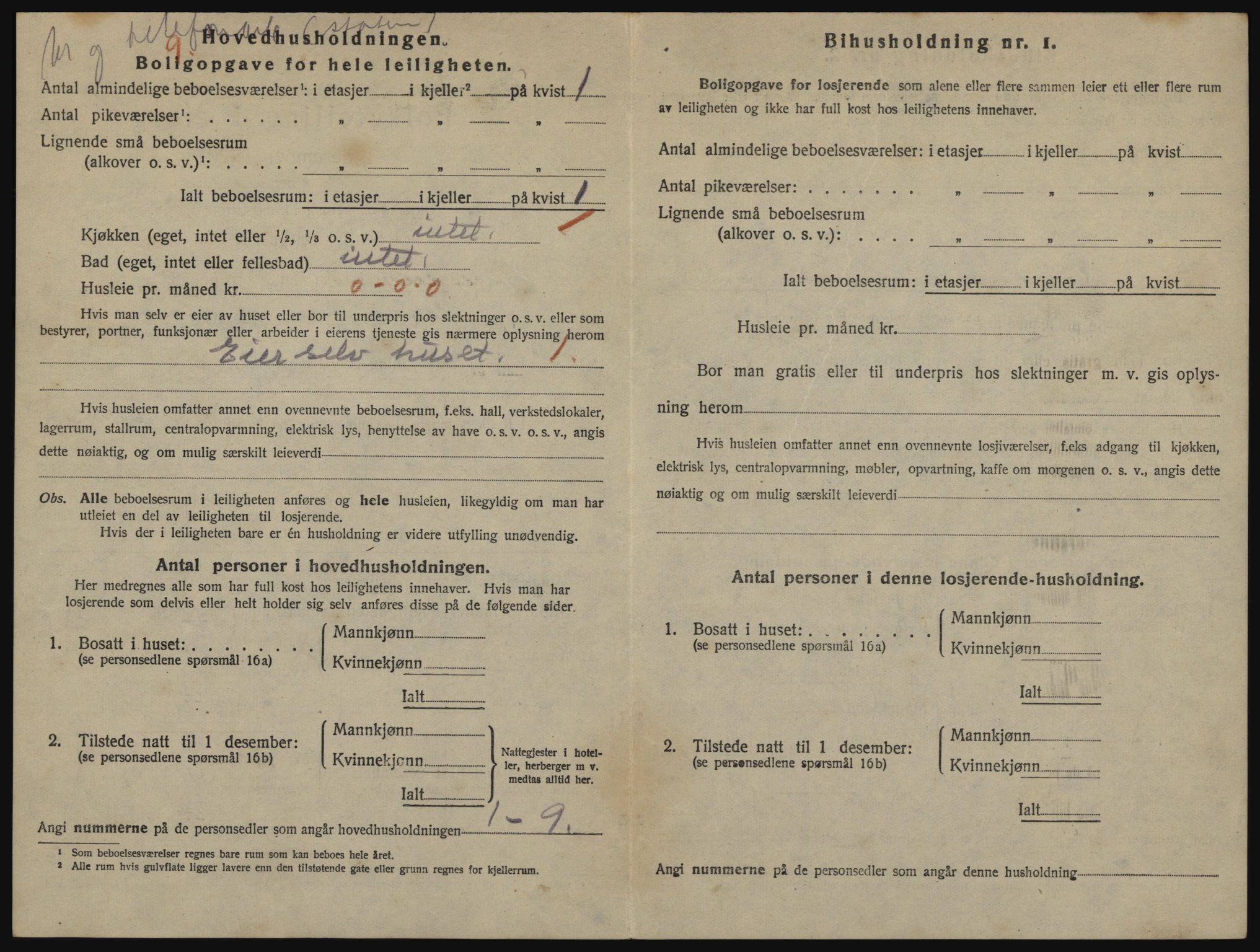 SATØ, 1920 census for Hammerfest, 1920, p. 1119