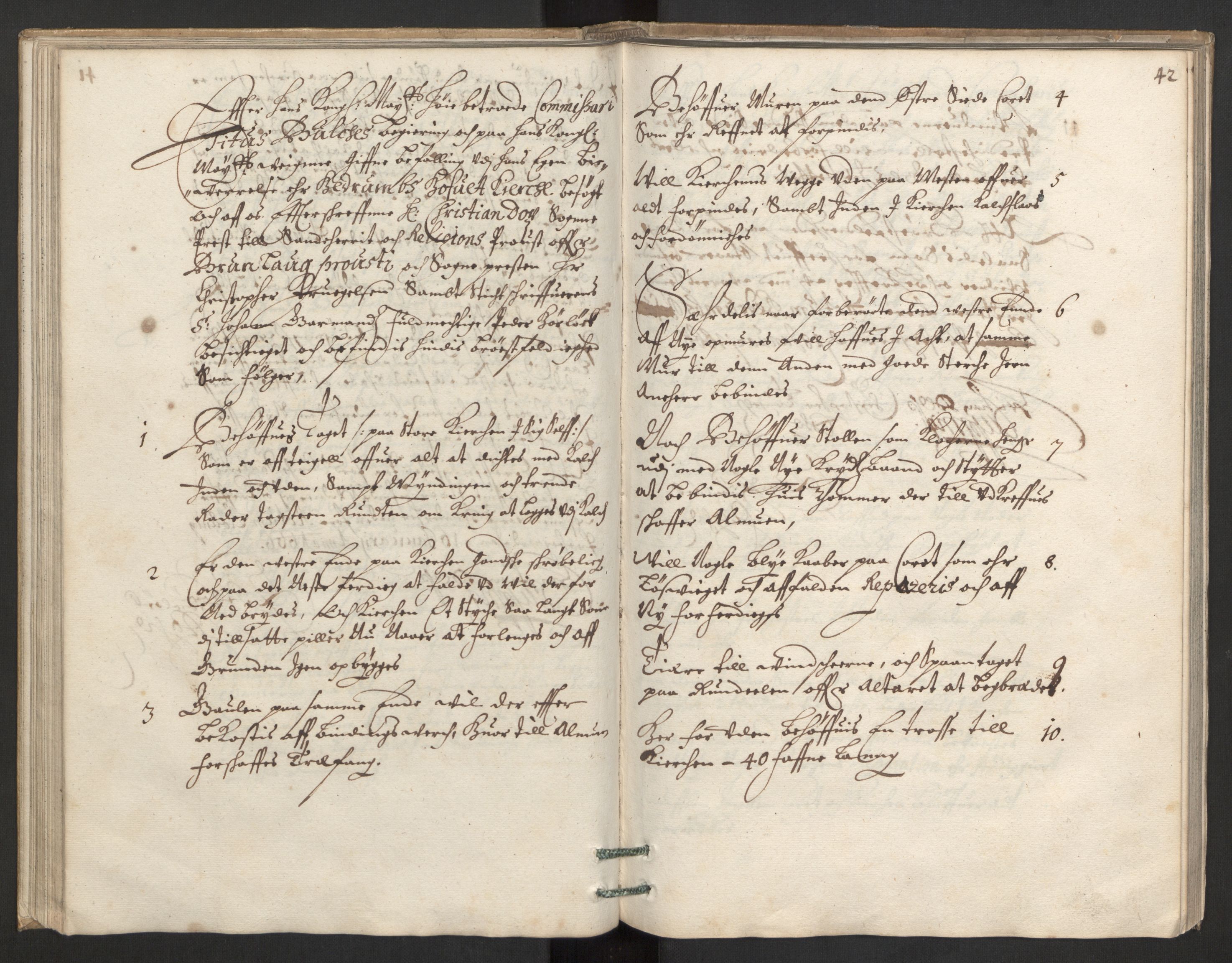 Rentekammeret inntil 1814, Reviderte regnskaper, Kirkeregnskap, AV/RA-EA-4067/Ra/L0027/0002: Kirkeregnskap / Besiktigelser over kirkene i Tønsberg len og Brunla len, 1666, p. 41b-42a