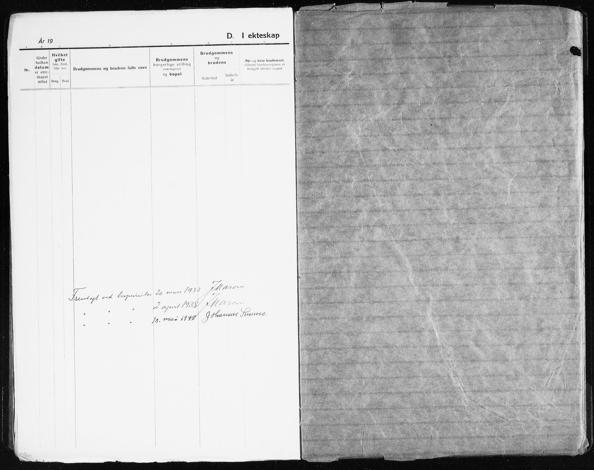 Holt sokneprestkontor, AV/SAK-1111-0021/F/Fb/L0012: Parish register (copy) no. B 12, 1919-1944