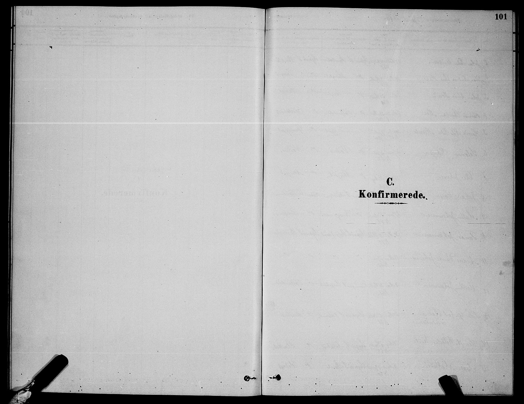 Skjervøy sokneprestkontor, SATØ/S-1300/H/Ha/Hab/L0006klokker: Parish register (copy) no. 6, 1878-1888, p. 101