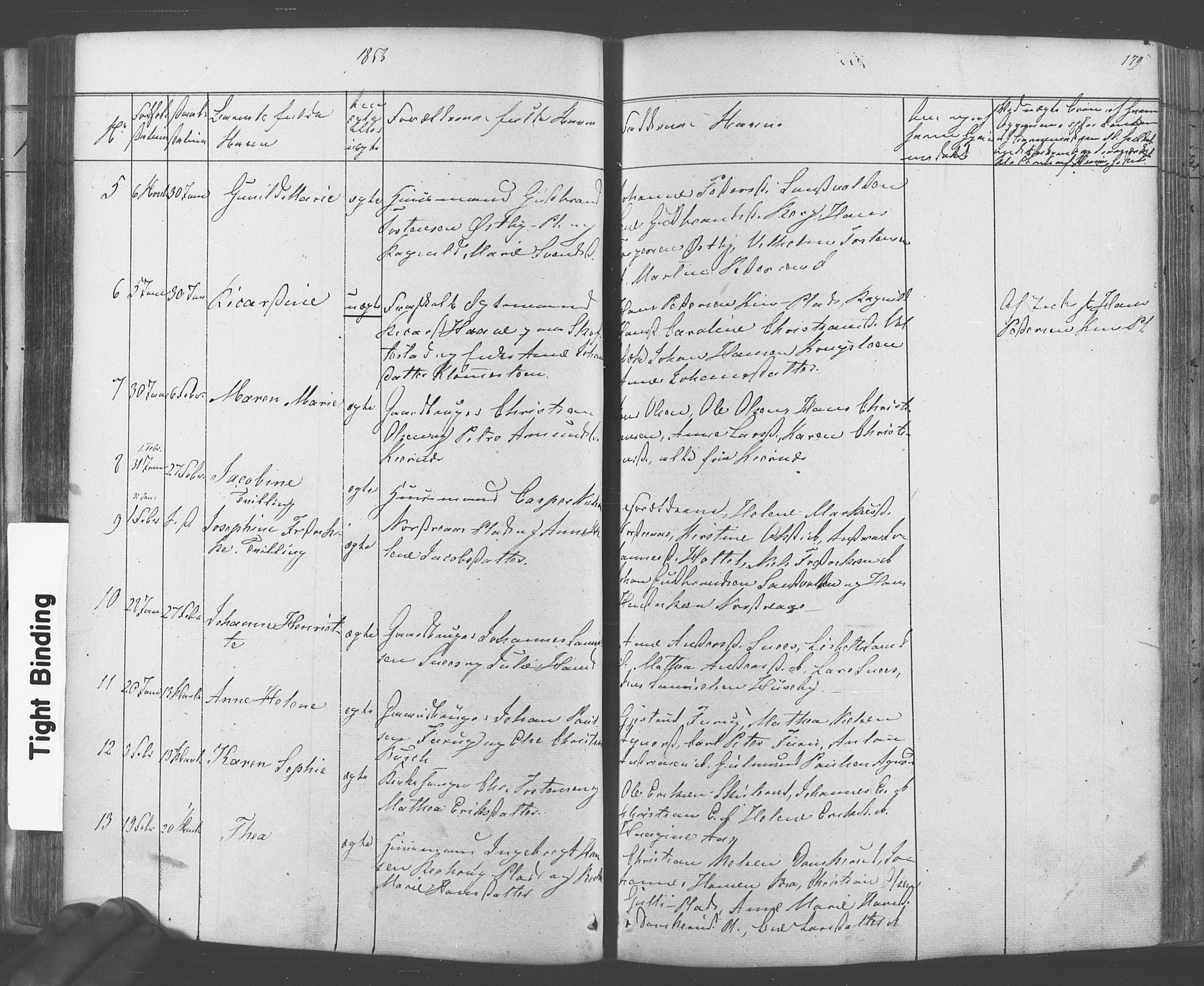Ås prestekontor Kirkebøker, AV/SAO-A-10894/F/Fa/L0006: Parish register (official) no. I 6, 1841-1853, p. 178-179